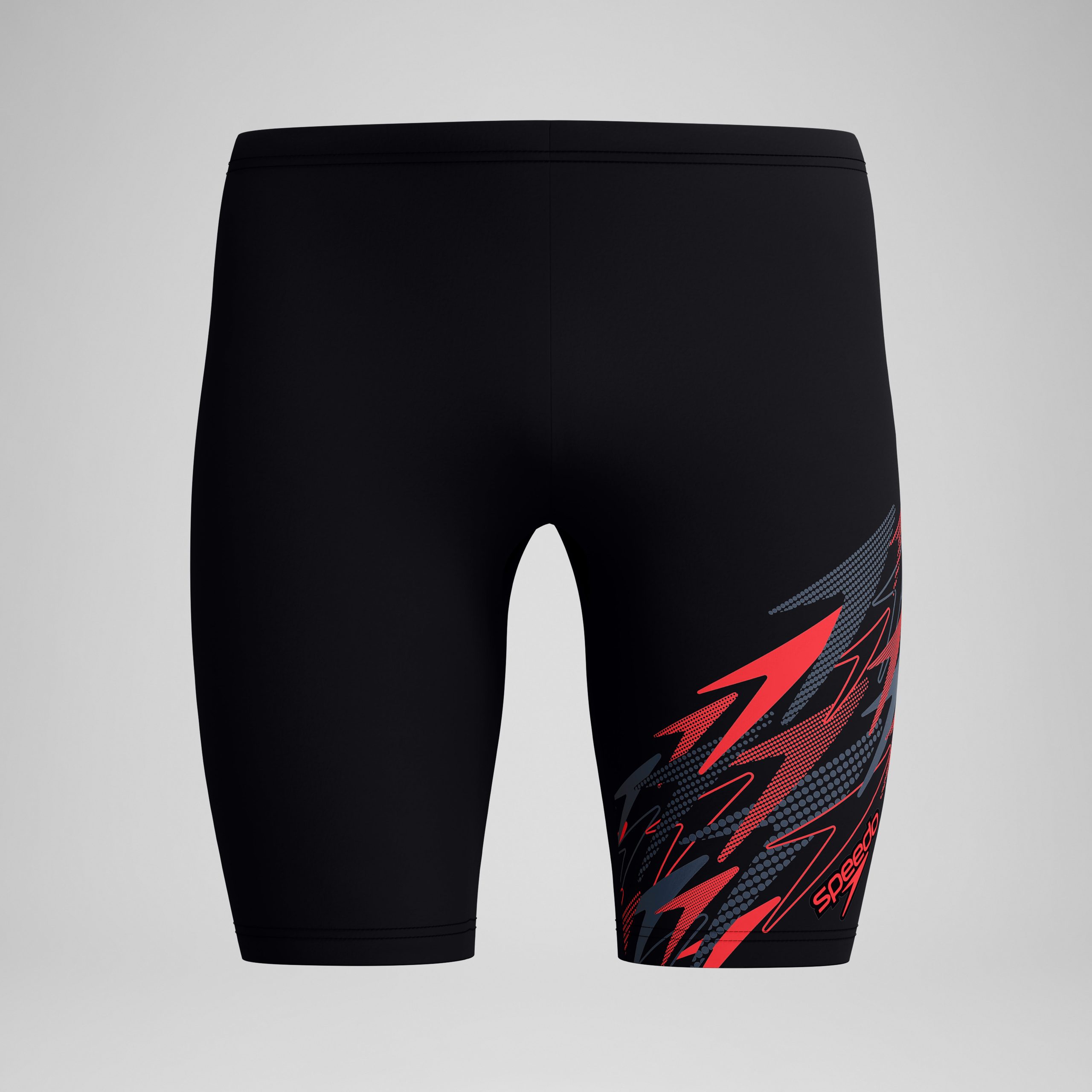 Men's Medley Logo Jammer Black/Red - Image 4