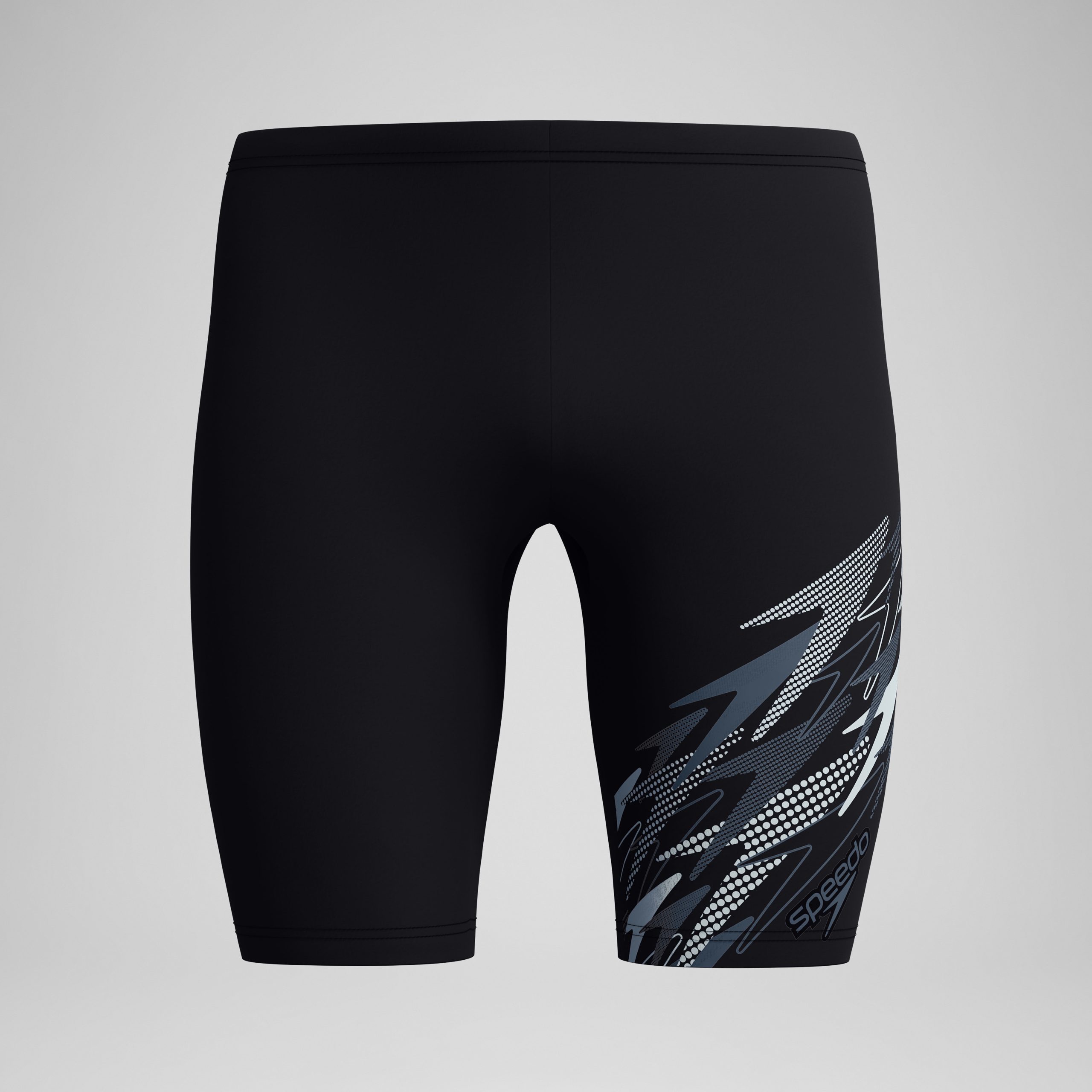 Men's Medley Logo Jammer Gray/Black - Image 4