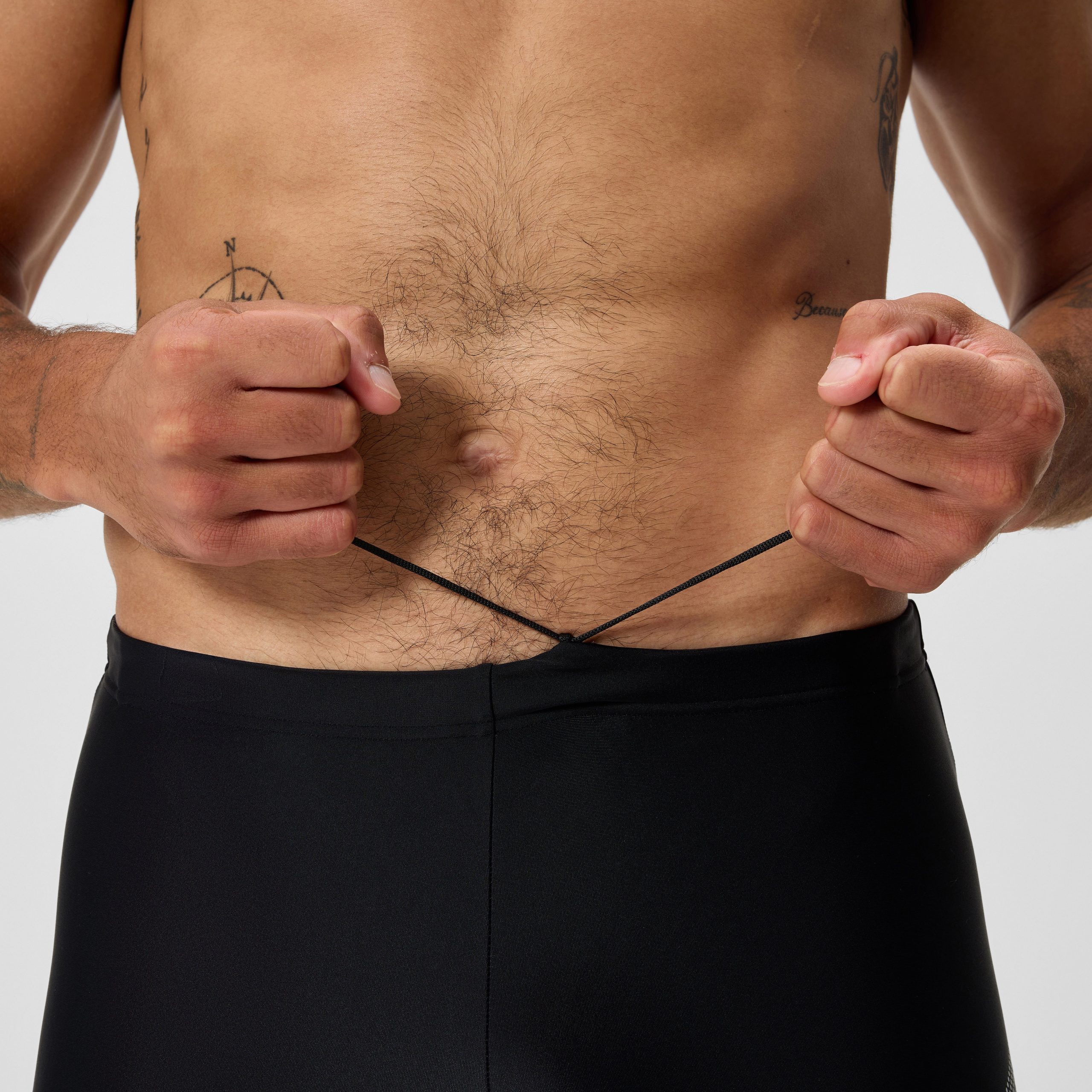 Men's Medley Logo Jammer Gray/Black - Image 9