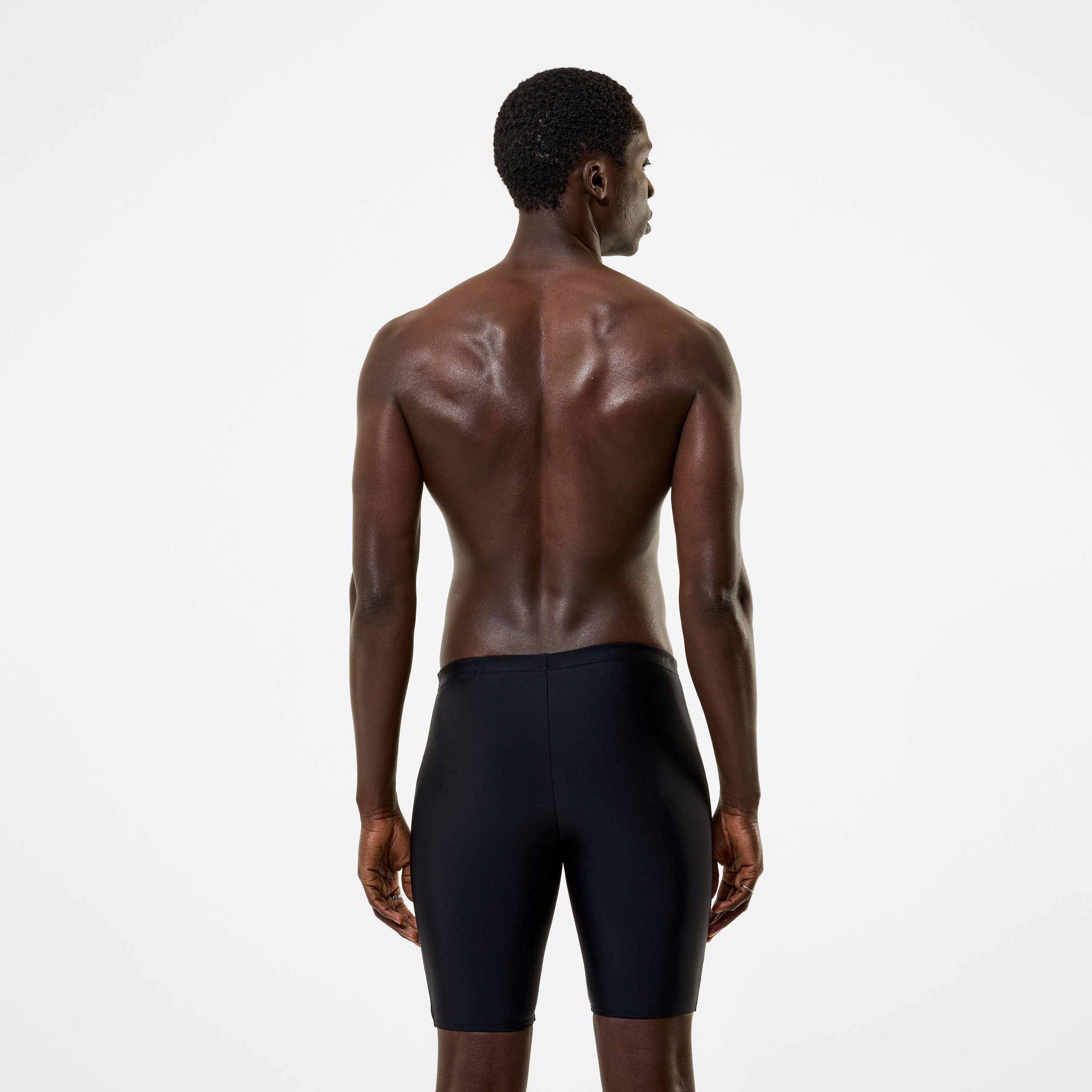 Men's Medley Logo Jammer Black/Green - Image 3