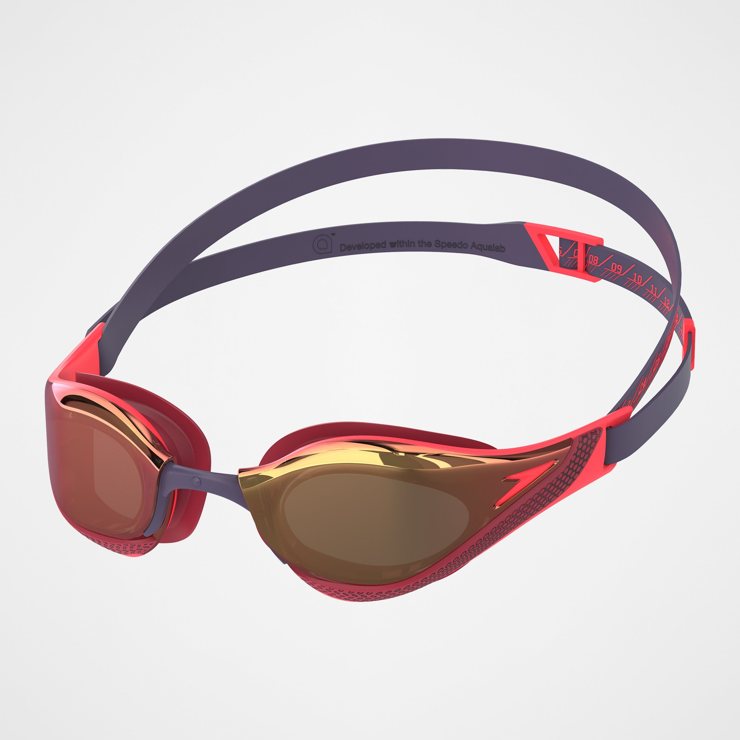 Adult Fastskin Pure Focus Mirror Goggles Red