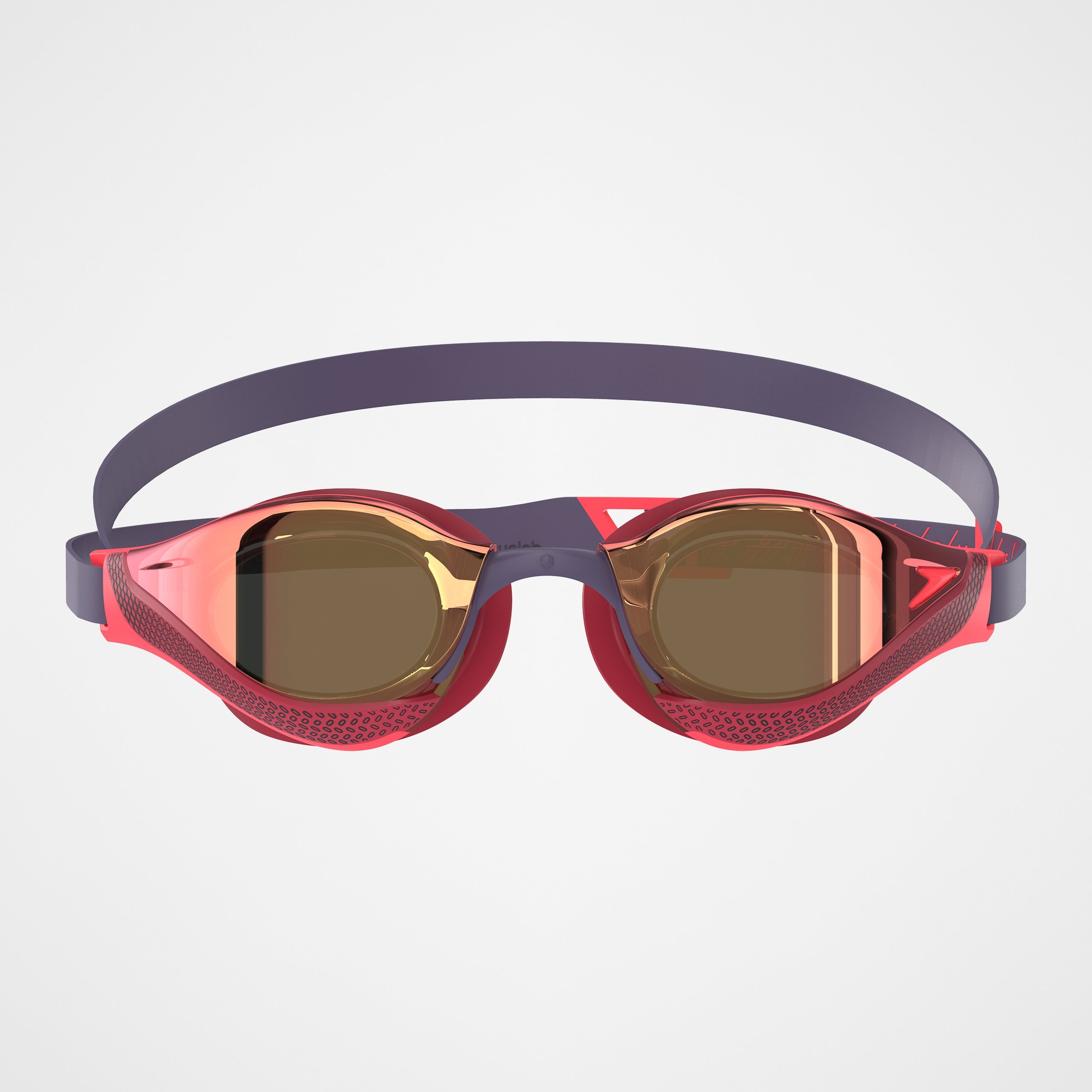 Adult Fastskin Pure Focus Mirror Goggles Red - Image 2
