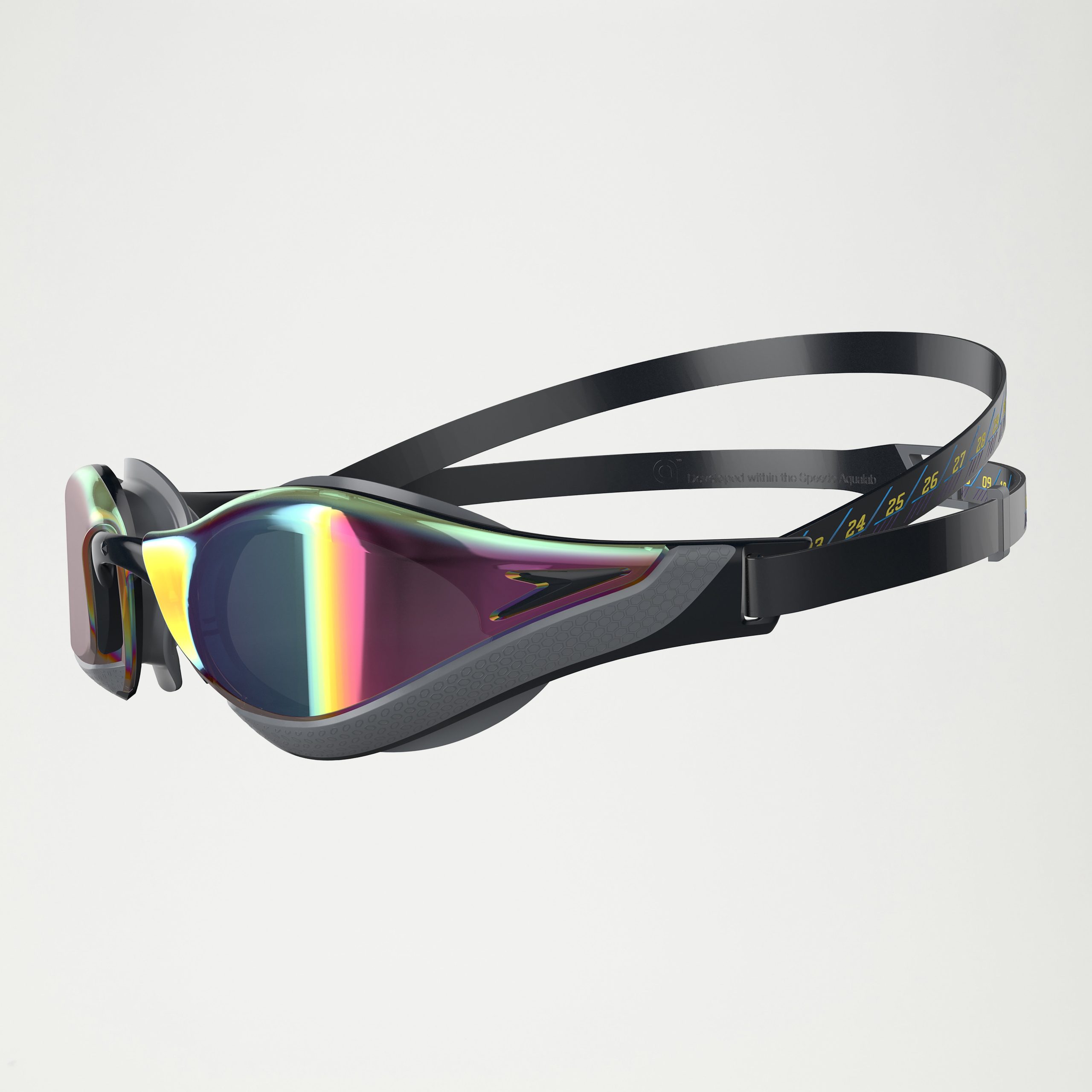 Unisex Fastskin Pure Focus Mirror Goggless Black/Gray - Image 2