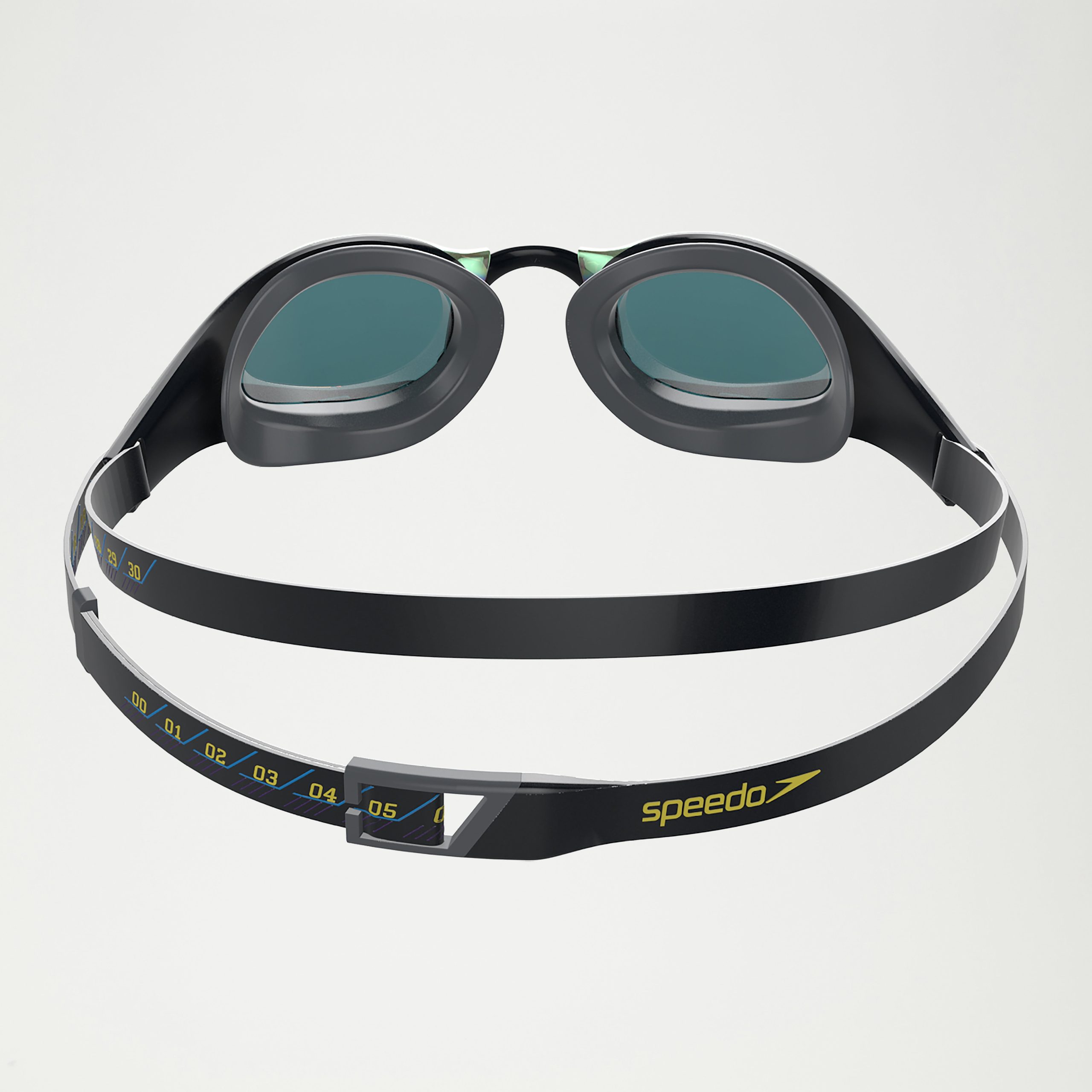 Unisex Fastskin Pure Focus Mirror Goggless Black/Gray - Image 3