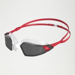 Adult Aquapulse Pro Mirror Goggle Red/White