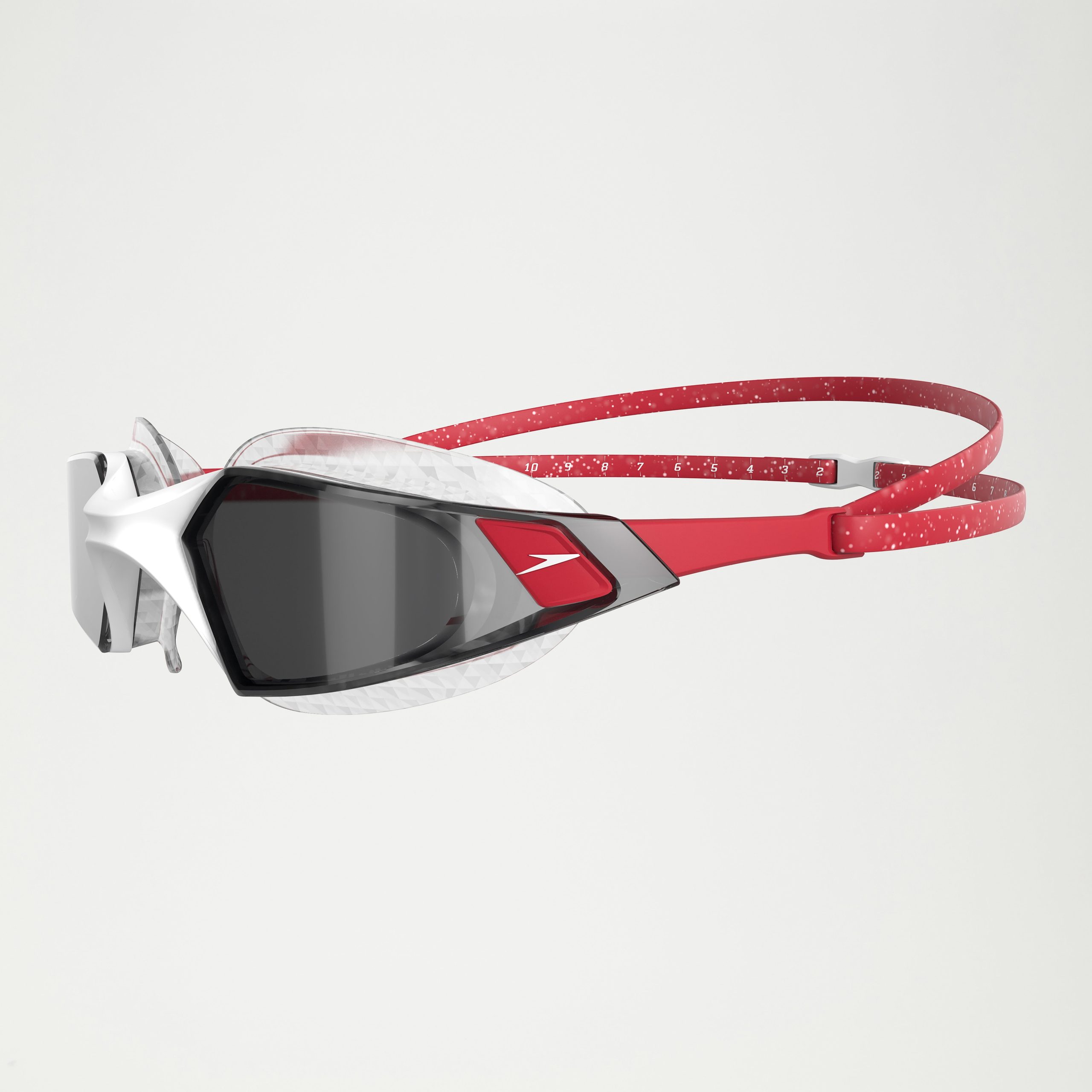 Adult Aquapulse Pro Mirror Goggle Red/White - Image 2