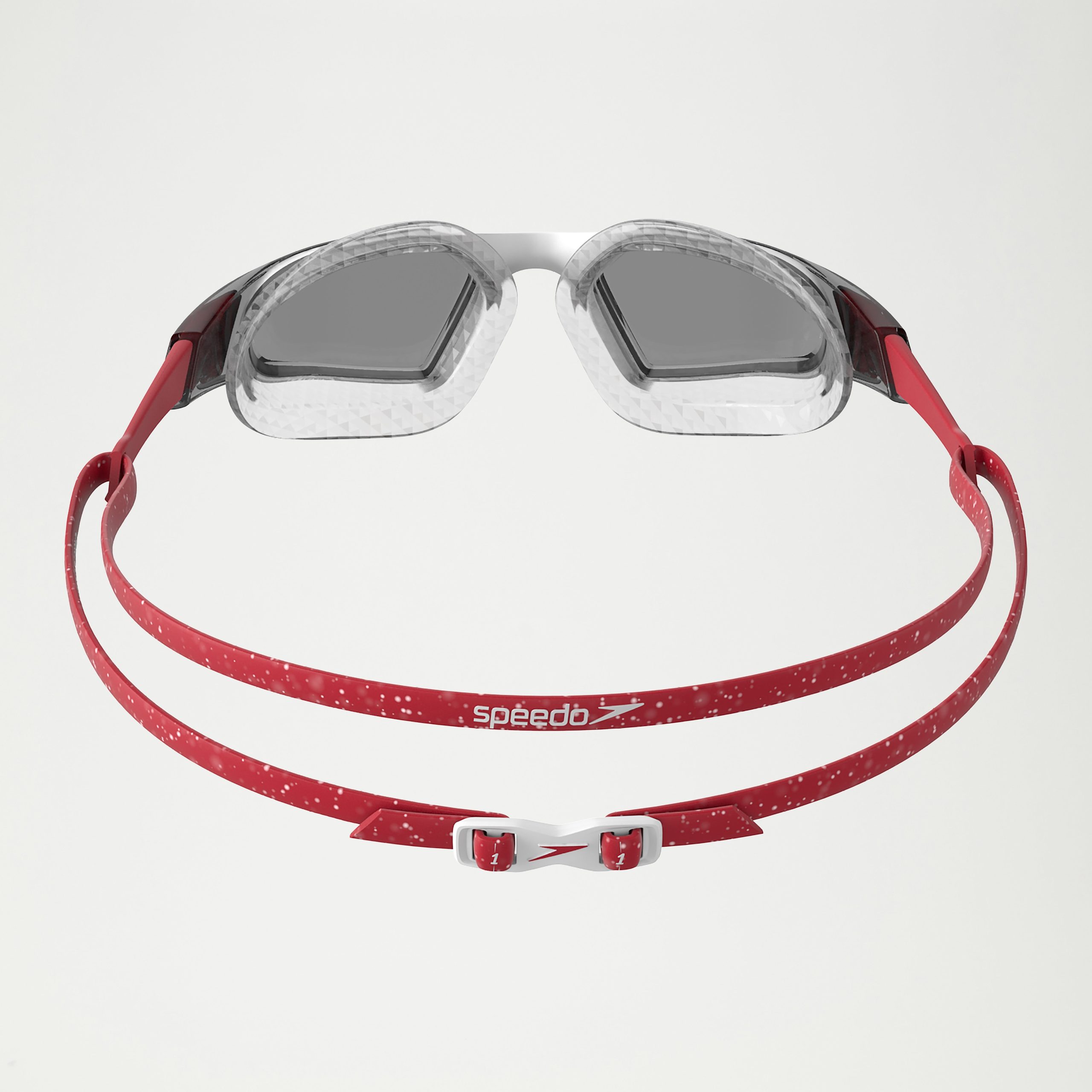 Adult Aquapulse Pro Mirror Goggle Red/White - Image 3