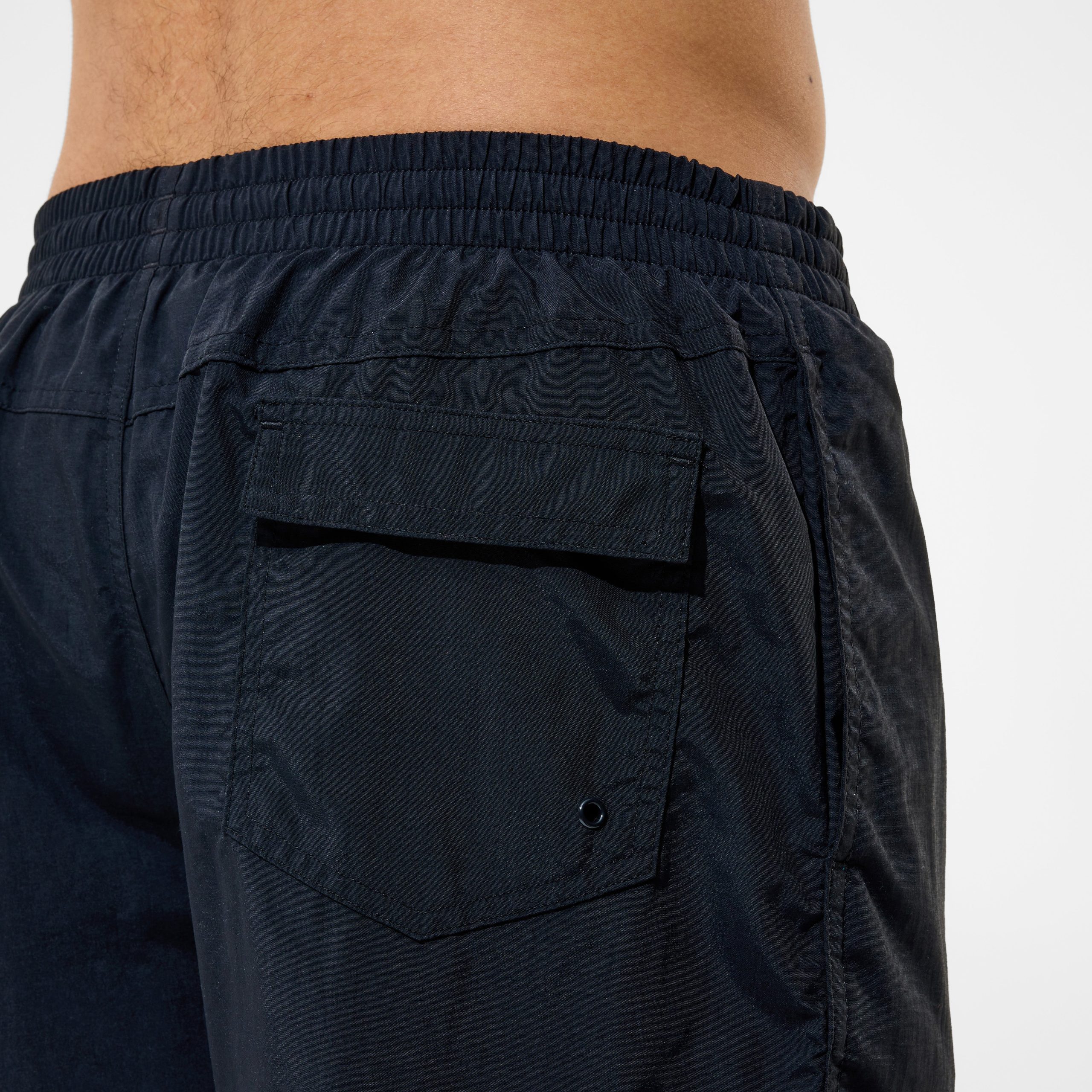 Men's Medley Logo Swim Shorts Black/Green - Image 9
