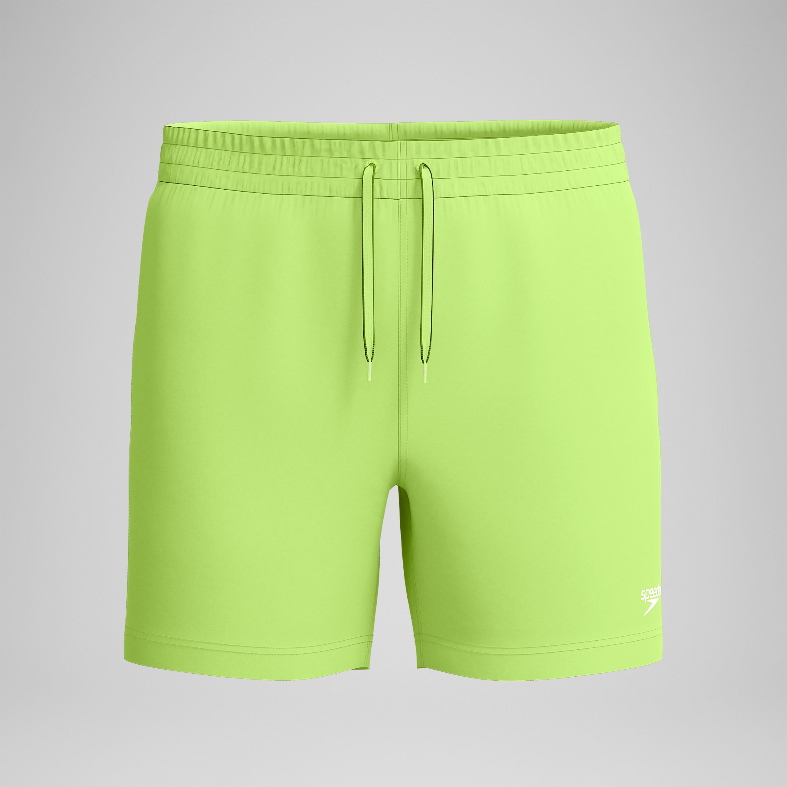 Men's Essential Watershort Swim Trunks Black/Yellow - Image 5