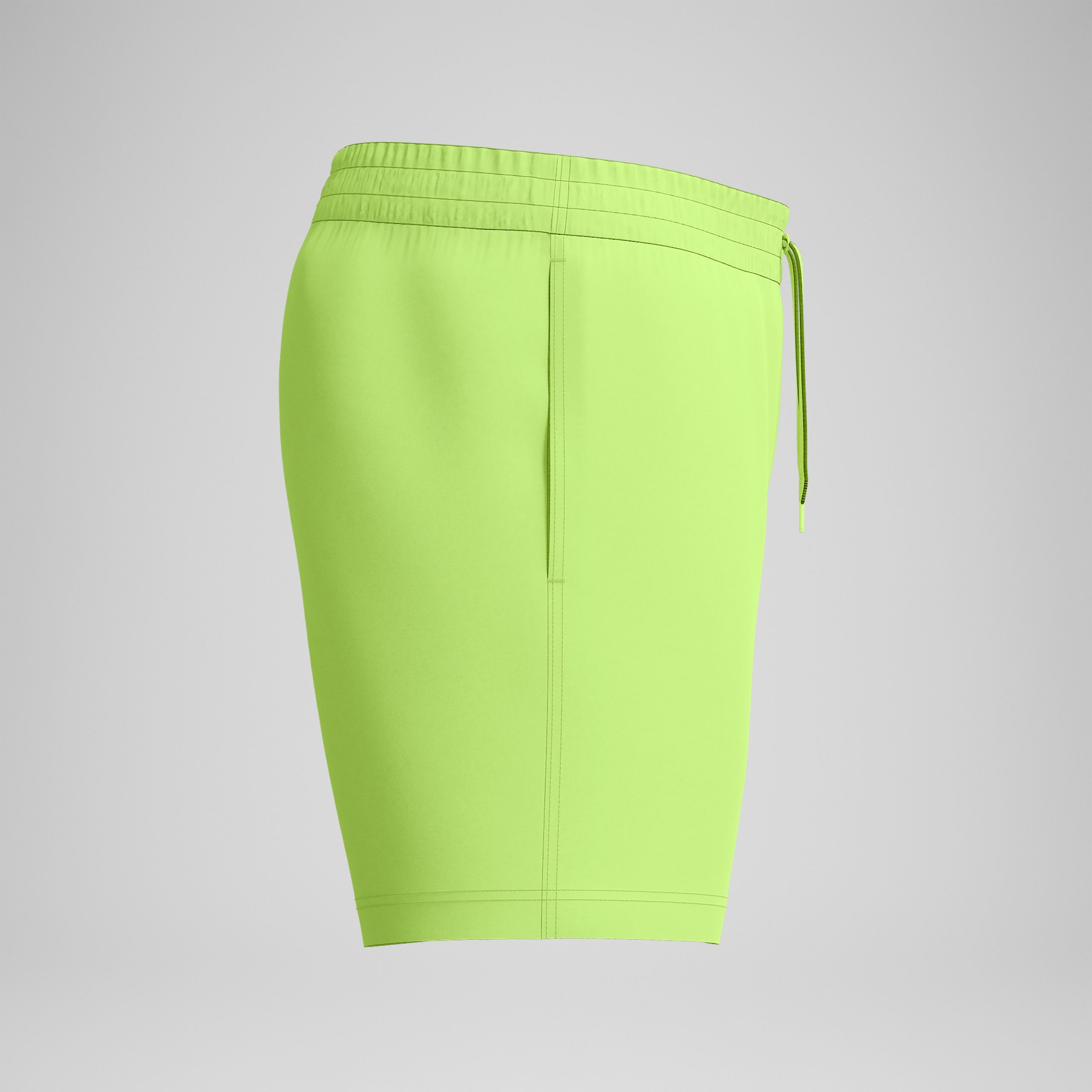 Men's Essential Watershort Swim Trunks Black/Yellow - Image 6