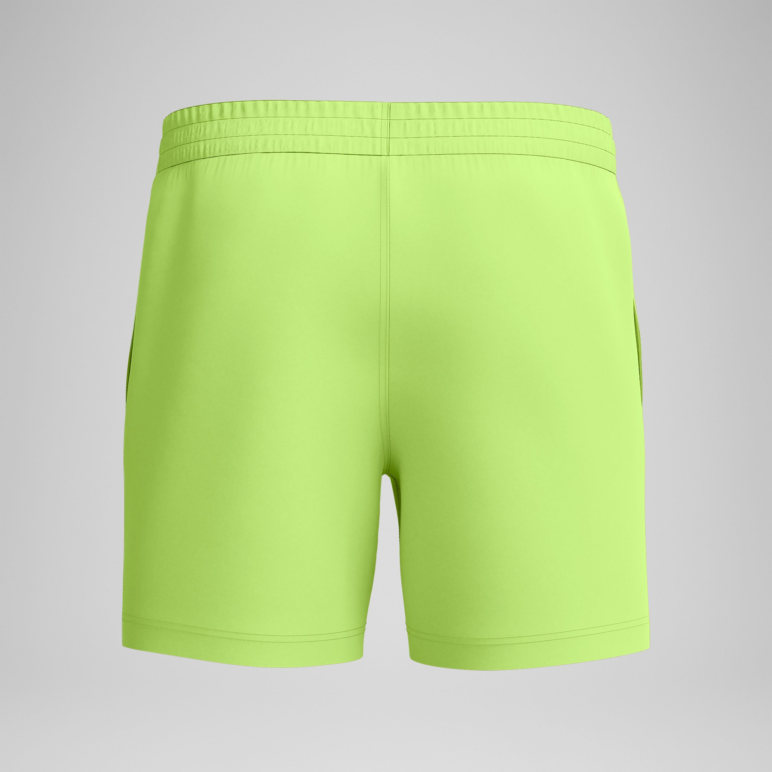 Men's Essential Watershort Swim Trunks Black/Yellow - Image 7