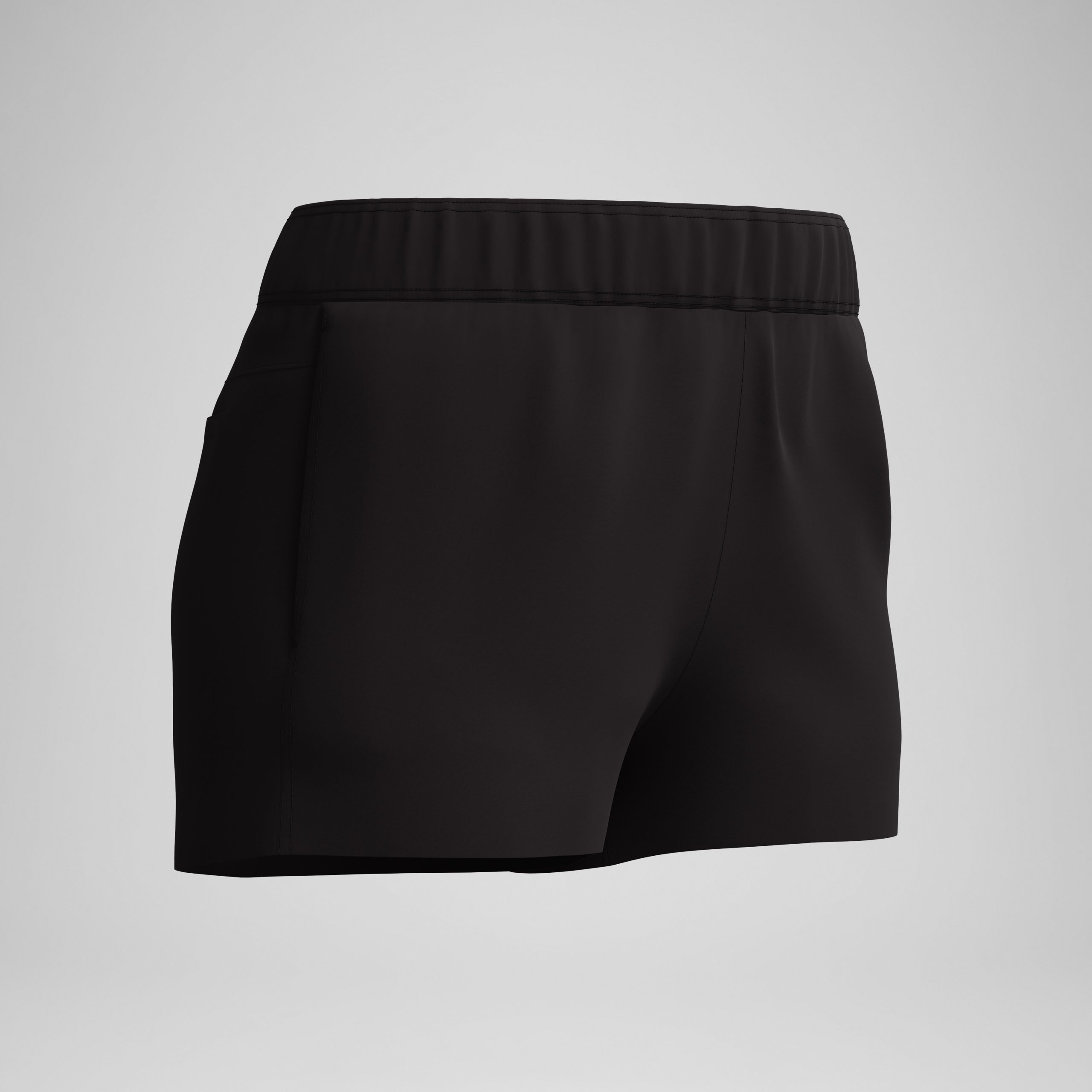 Women's Essential Swim Shorts Black - Image 2