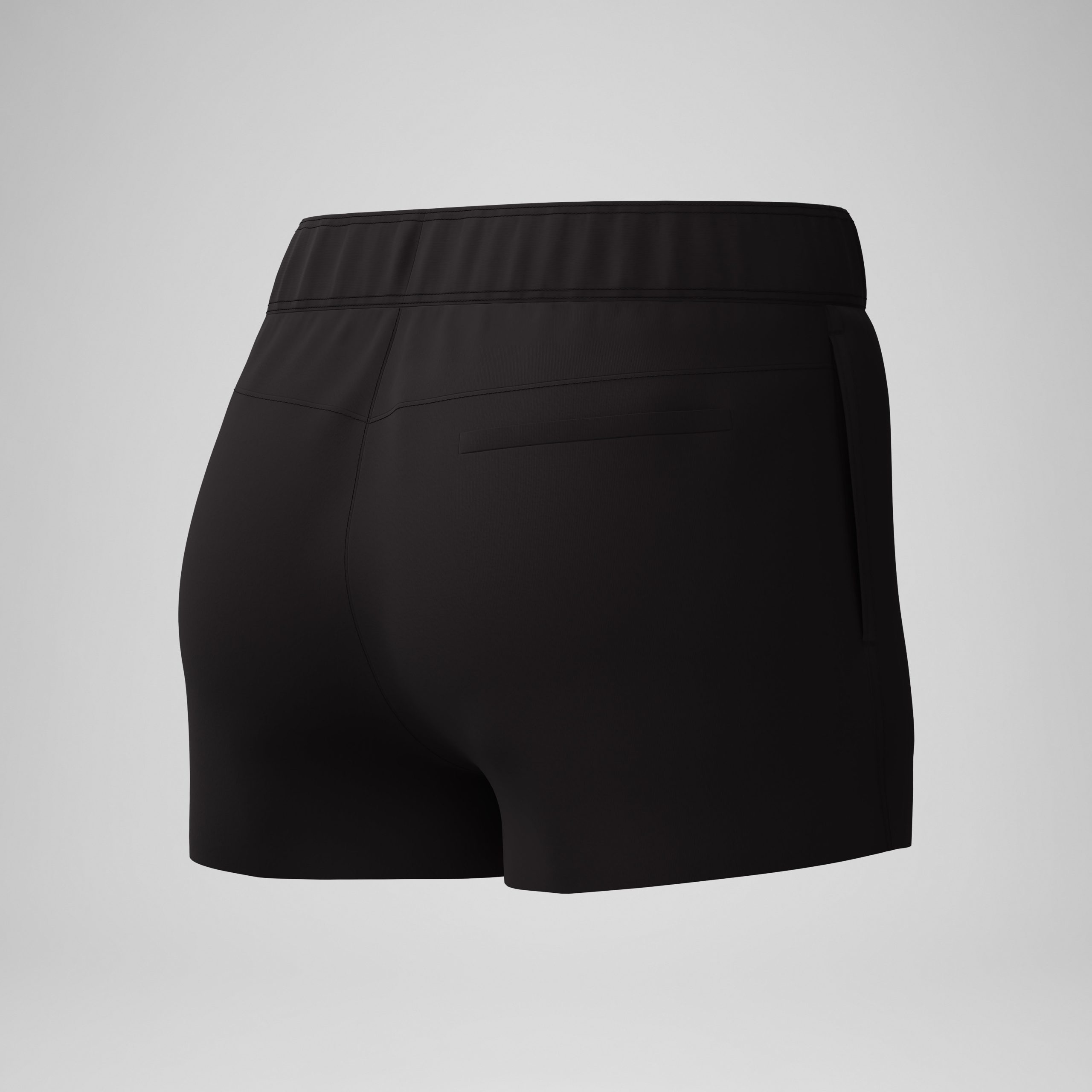 Women's Essential Swim Shorts Black - Image 4