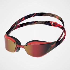 Adult Fastskin Hyper Elite Mirror Goggles Smoke/Red