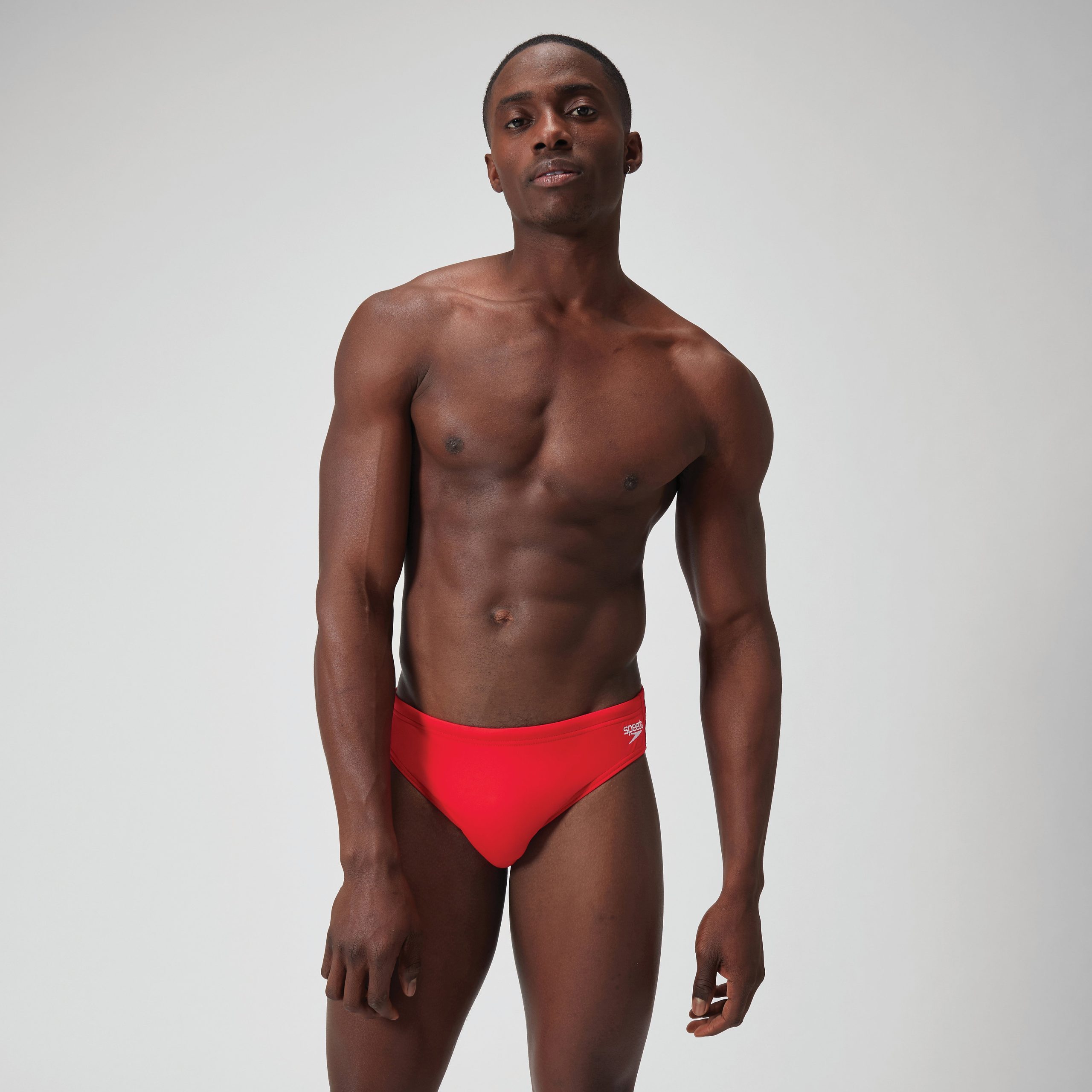 Men's Endurance+ Solid Brief Red
