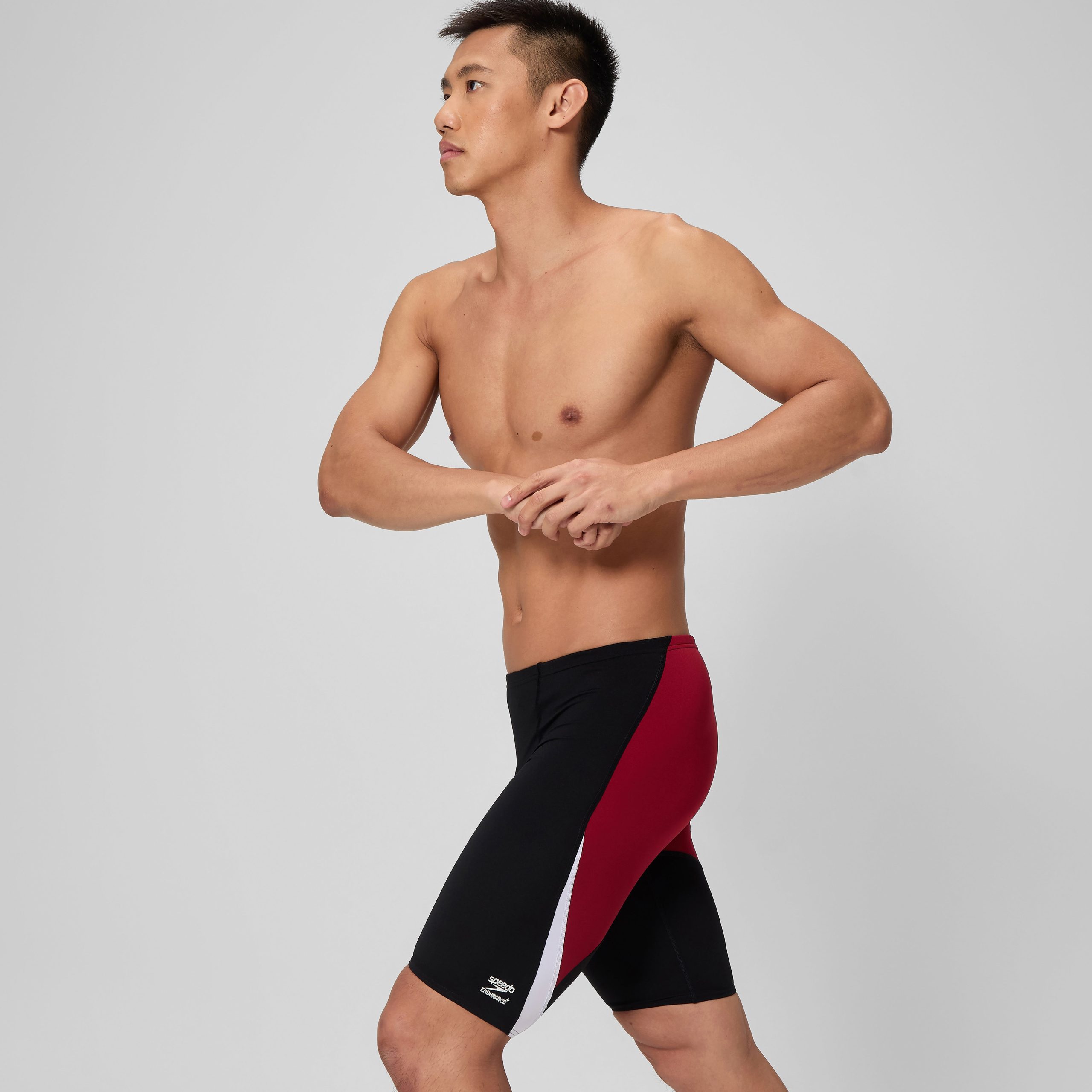 Men's Edge Splice Jammer Black/Red - Image 2