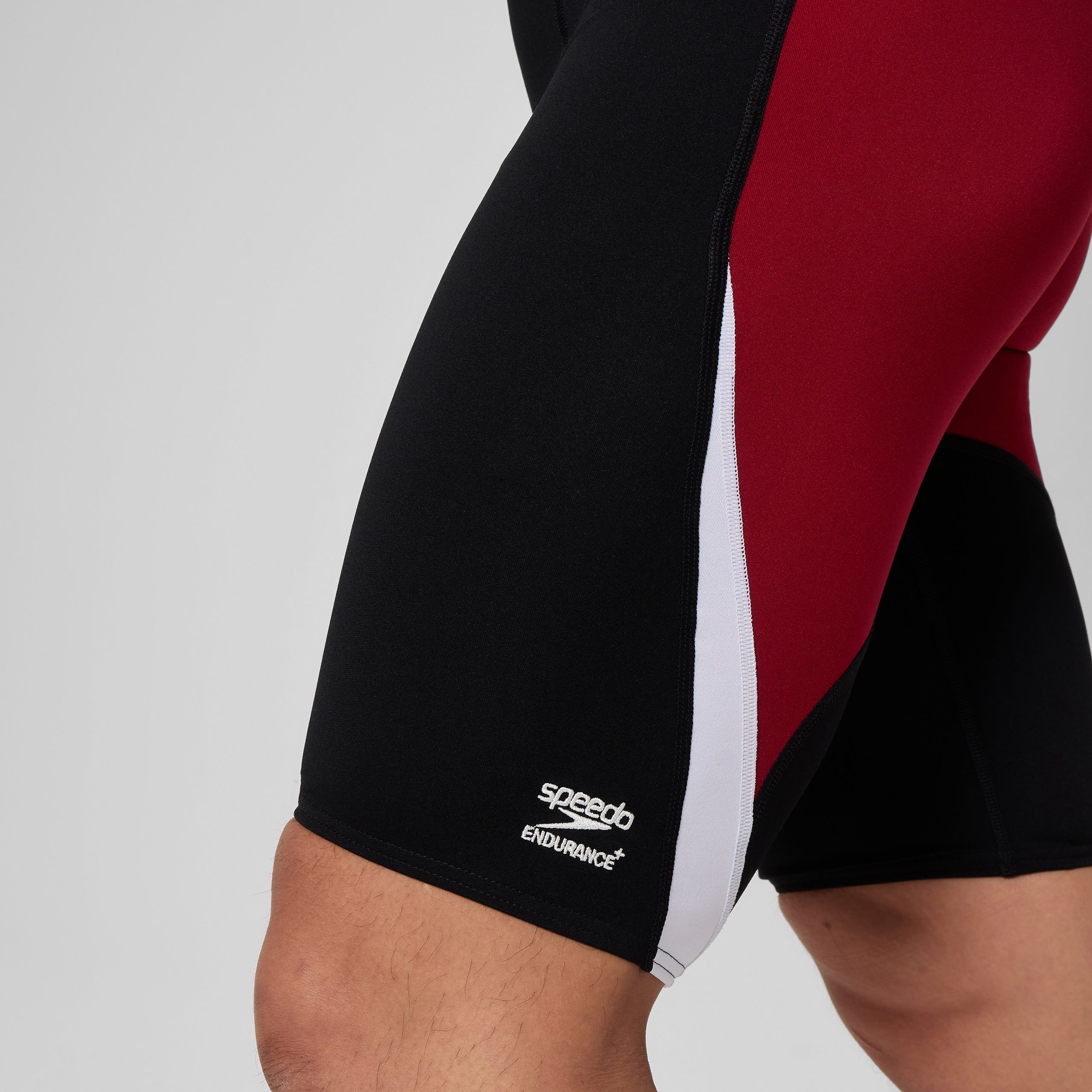 Men's Edge Splice Jammer Black/Red - Image 4