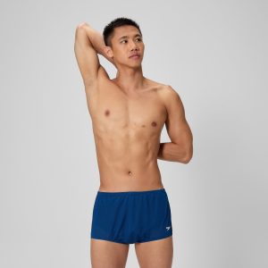 Men's Solid Poly Mesh Training Suit Navy