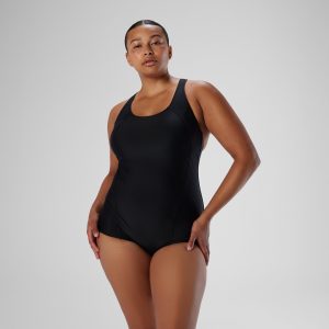 Women's Conservative Ultraback One Piece Black