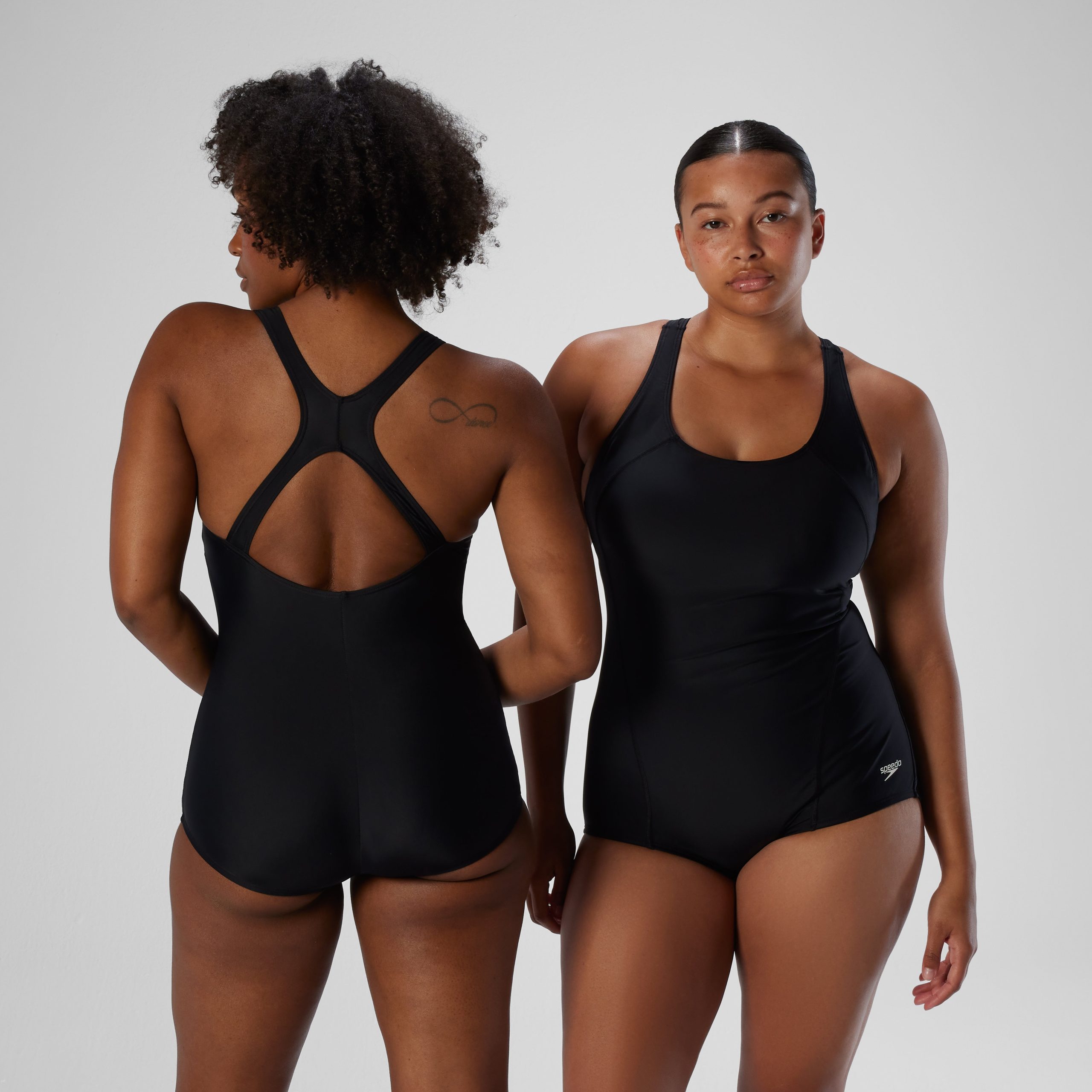 Women's Conservative Ultraback One Piece Black - Image 2