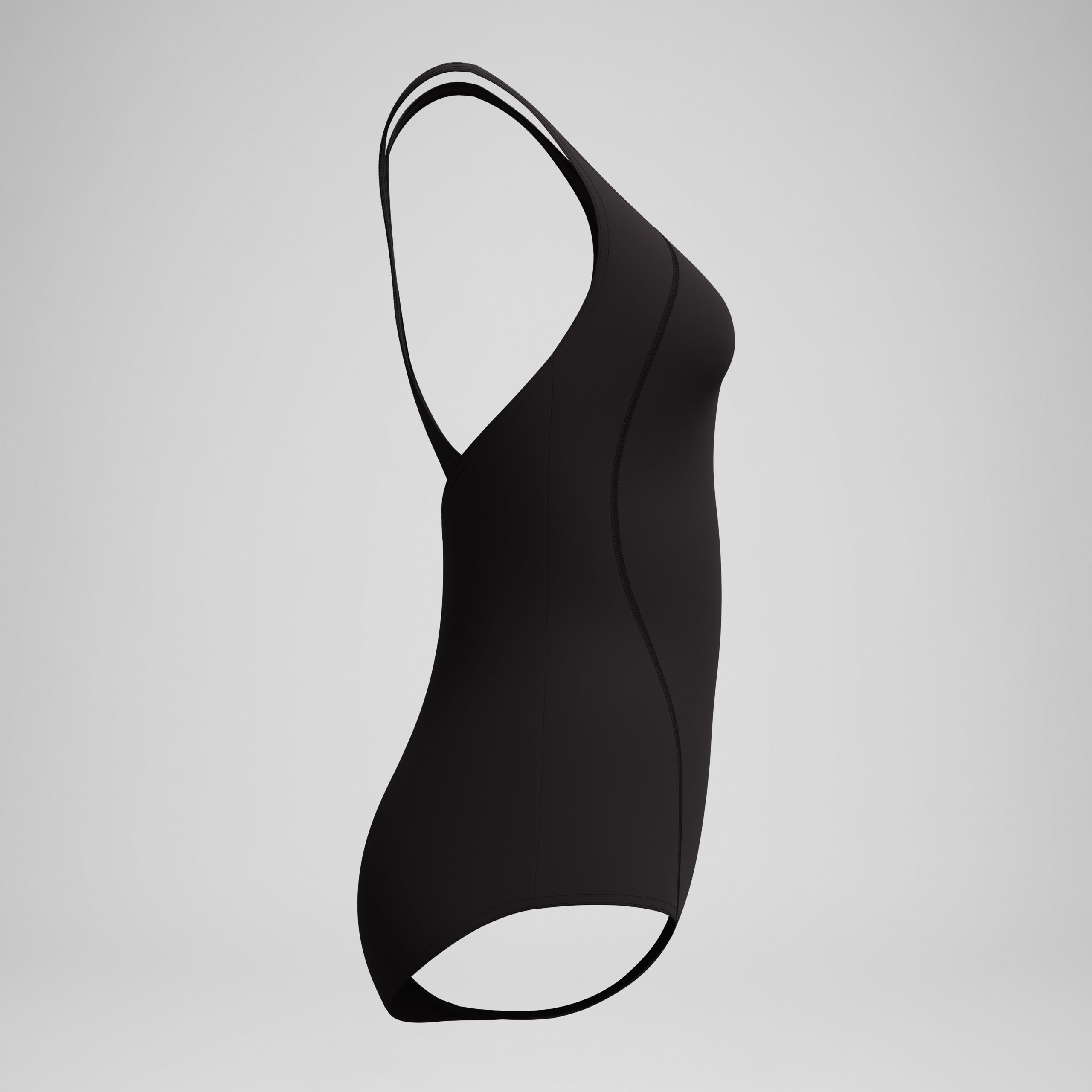 Women's Conservative Ultraback One Piece Black - Image 6