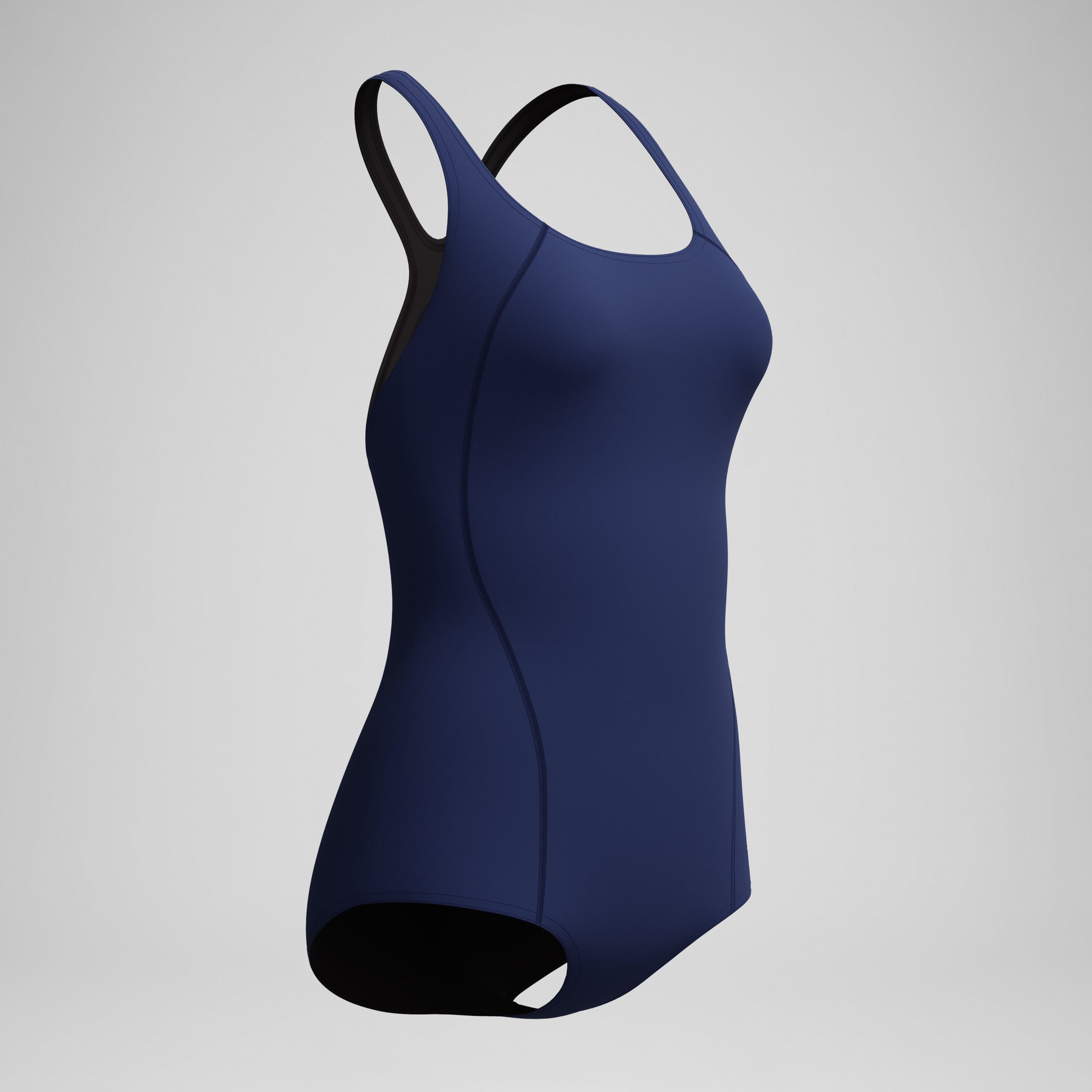 Women's Conservative Ultraback One Piece Navy - Image 5