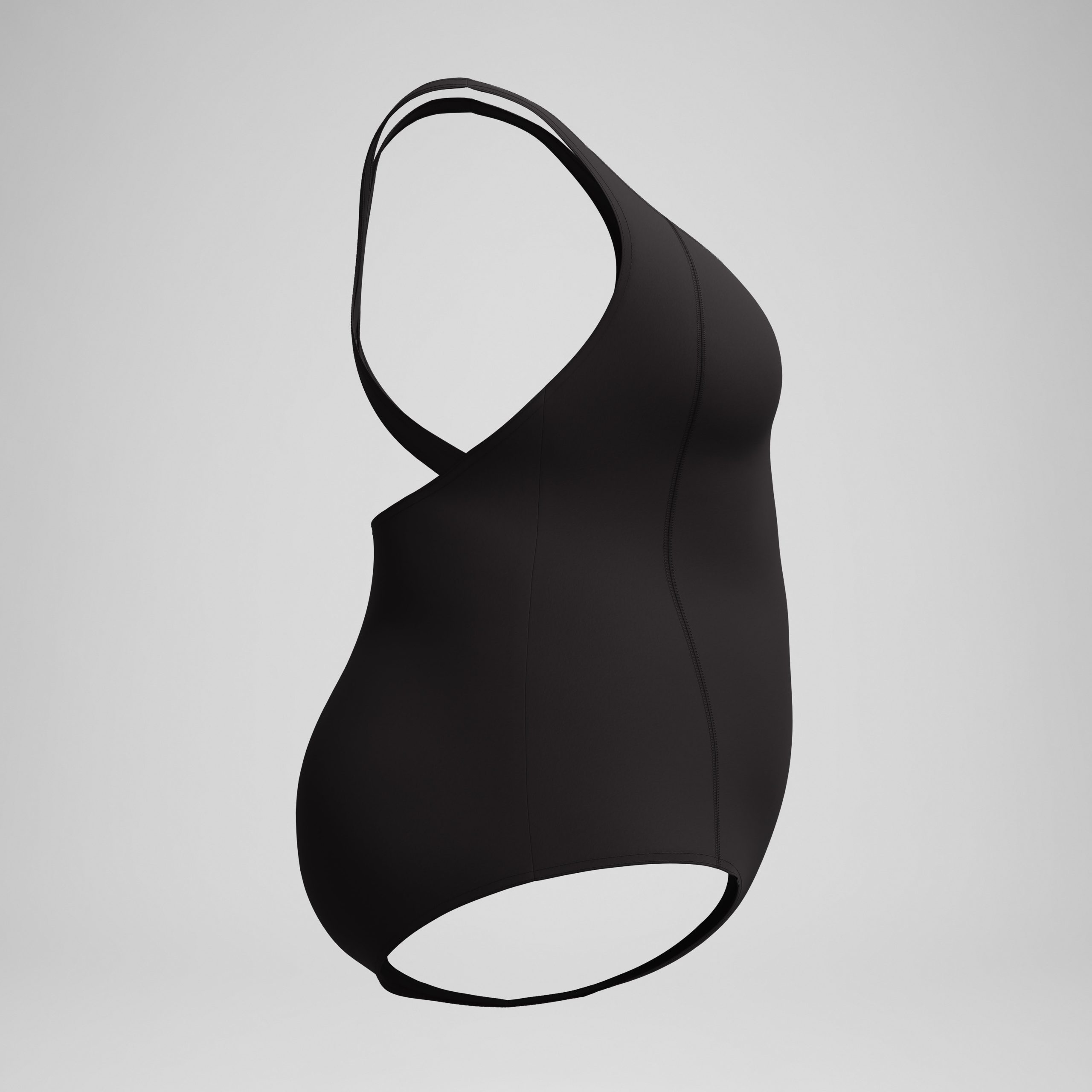 Women's Conservative Ultraback Plus One Piece Black - Image 3