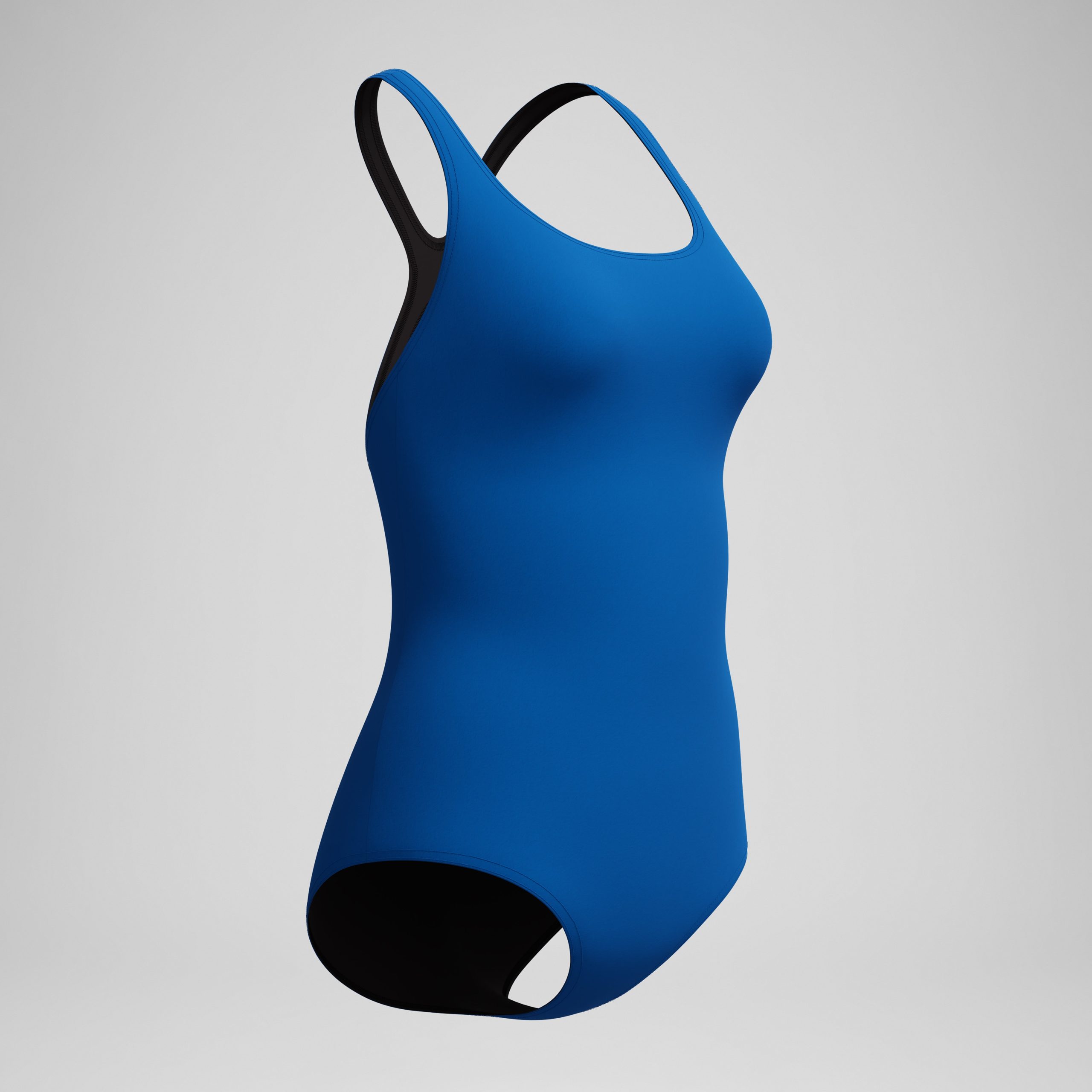 Women's Moderate Ultraback PowerFLEX One Piece Blue - Image 2