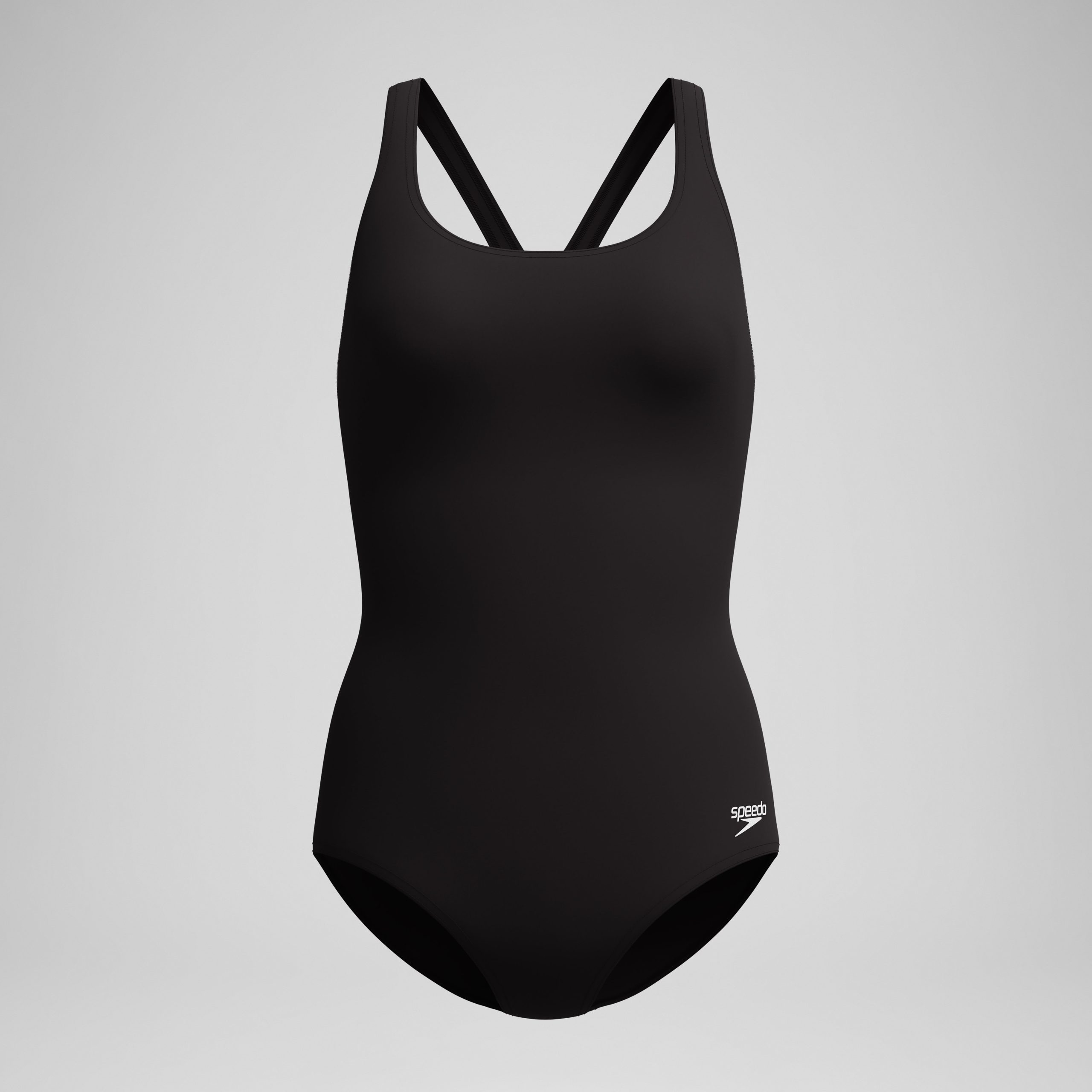 Women's Moderate Ultraback Long One Piece Black - Image 3