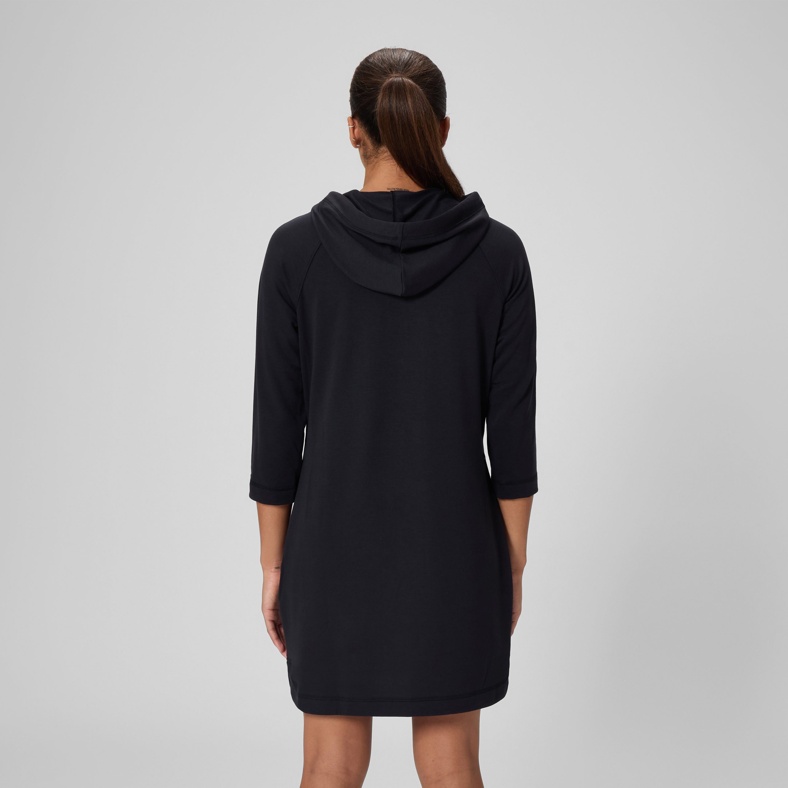 Women's Aquatic Fitness Robe Black - Image 3