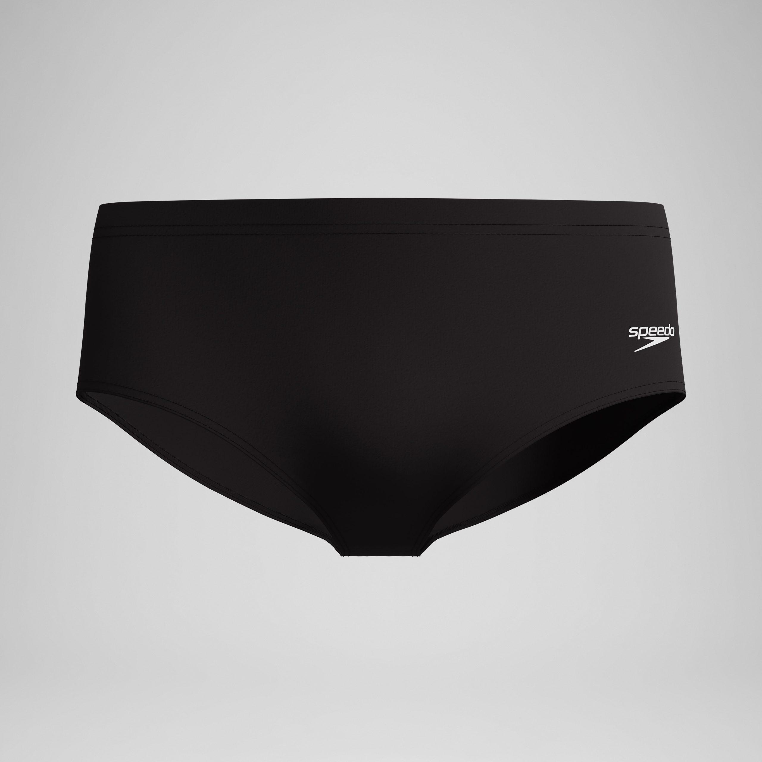 Men's Solid Dive Swim Bottom Black - Image 4