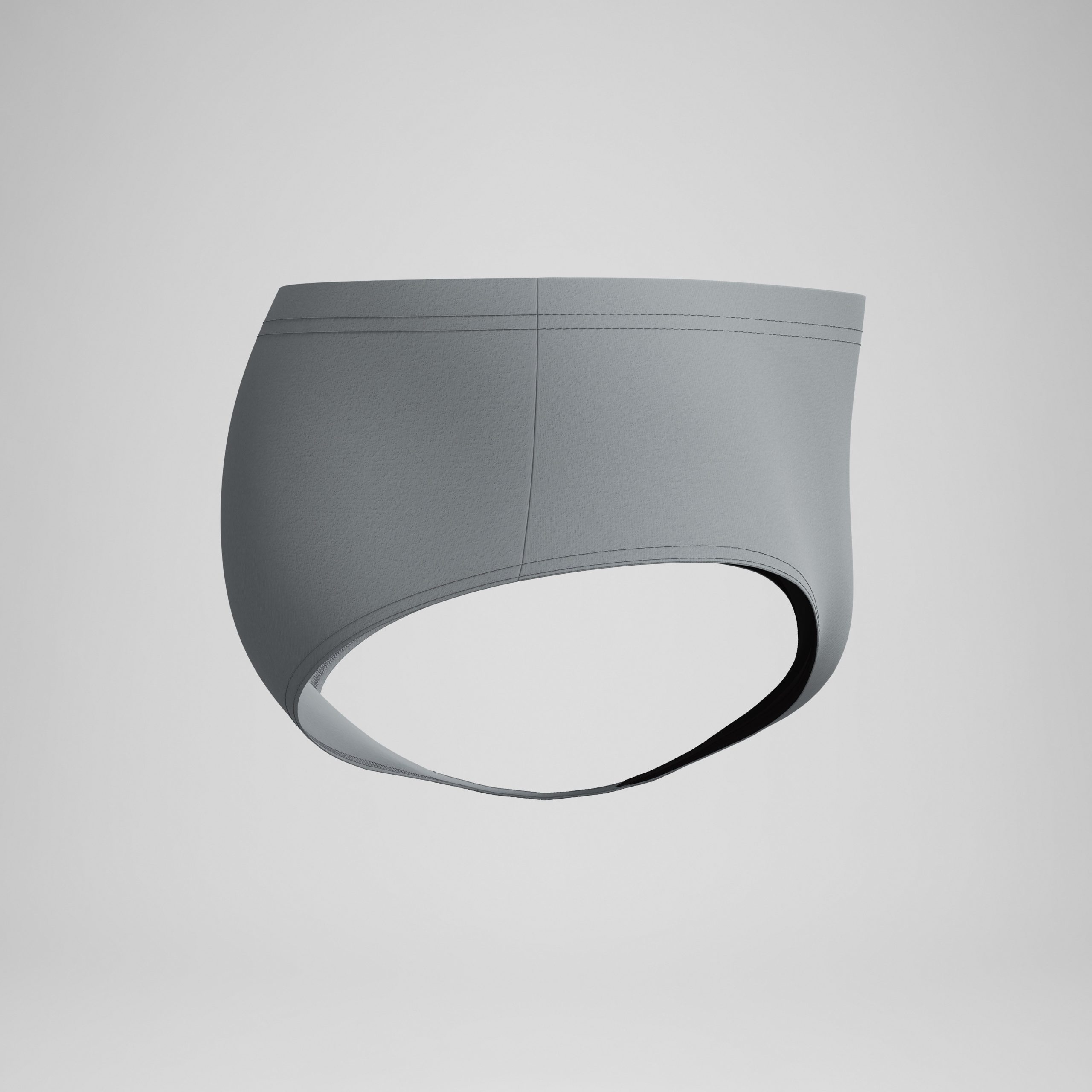 Men's Dive Brief Grey - Image 3
