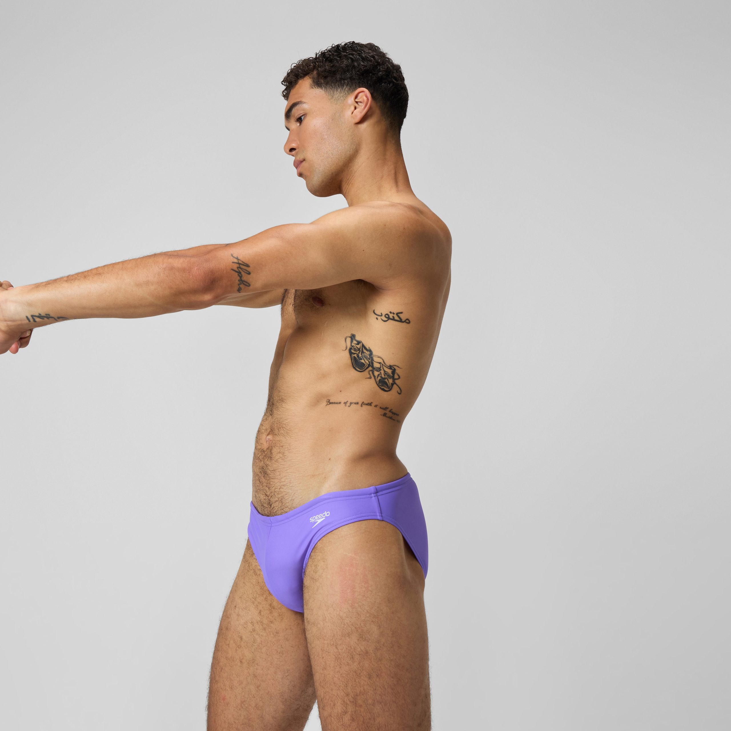 Men's Solar Brief Purple - Image 3