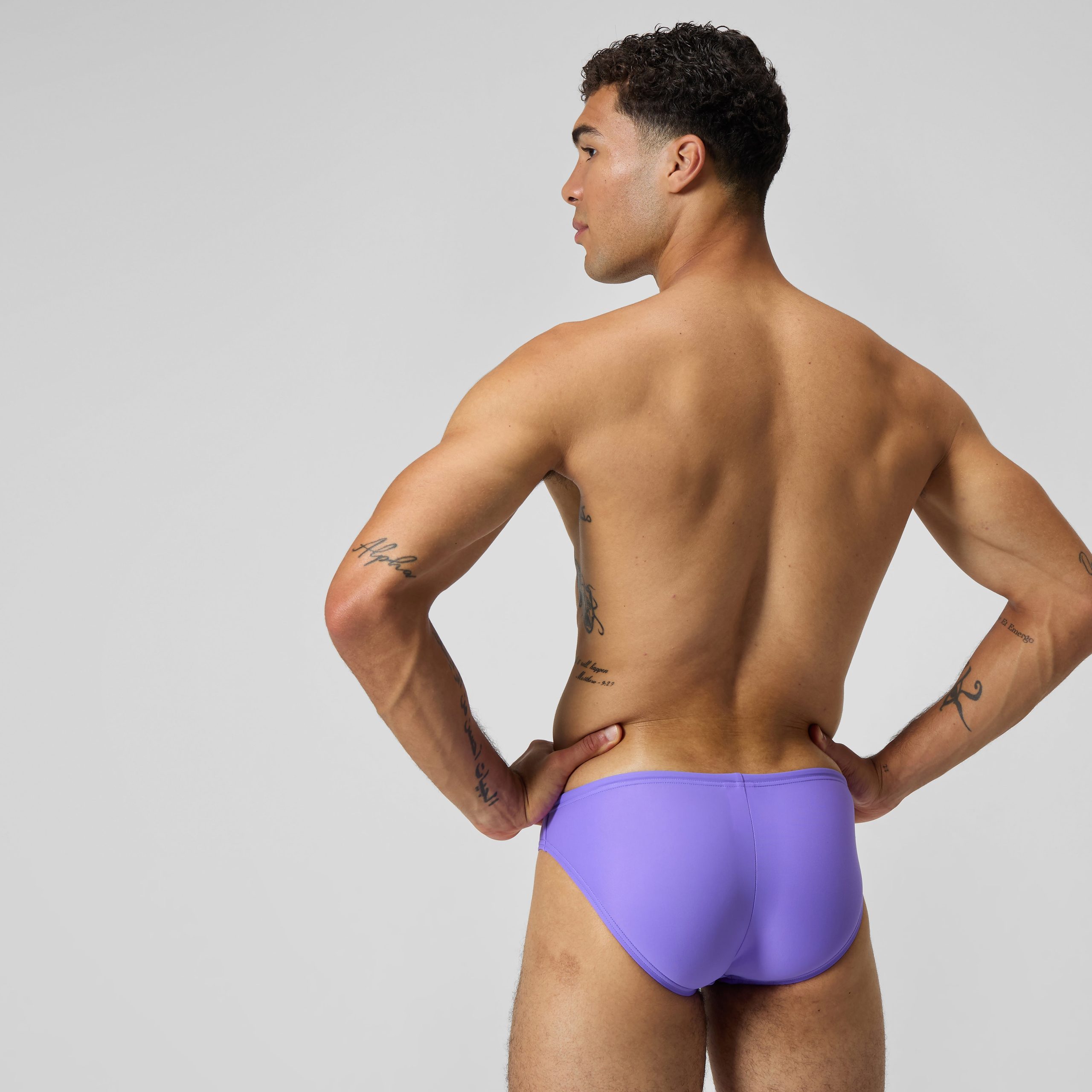 Men's Solar Brief Purple - Image 4