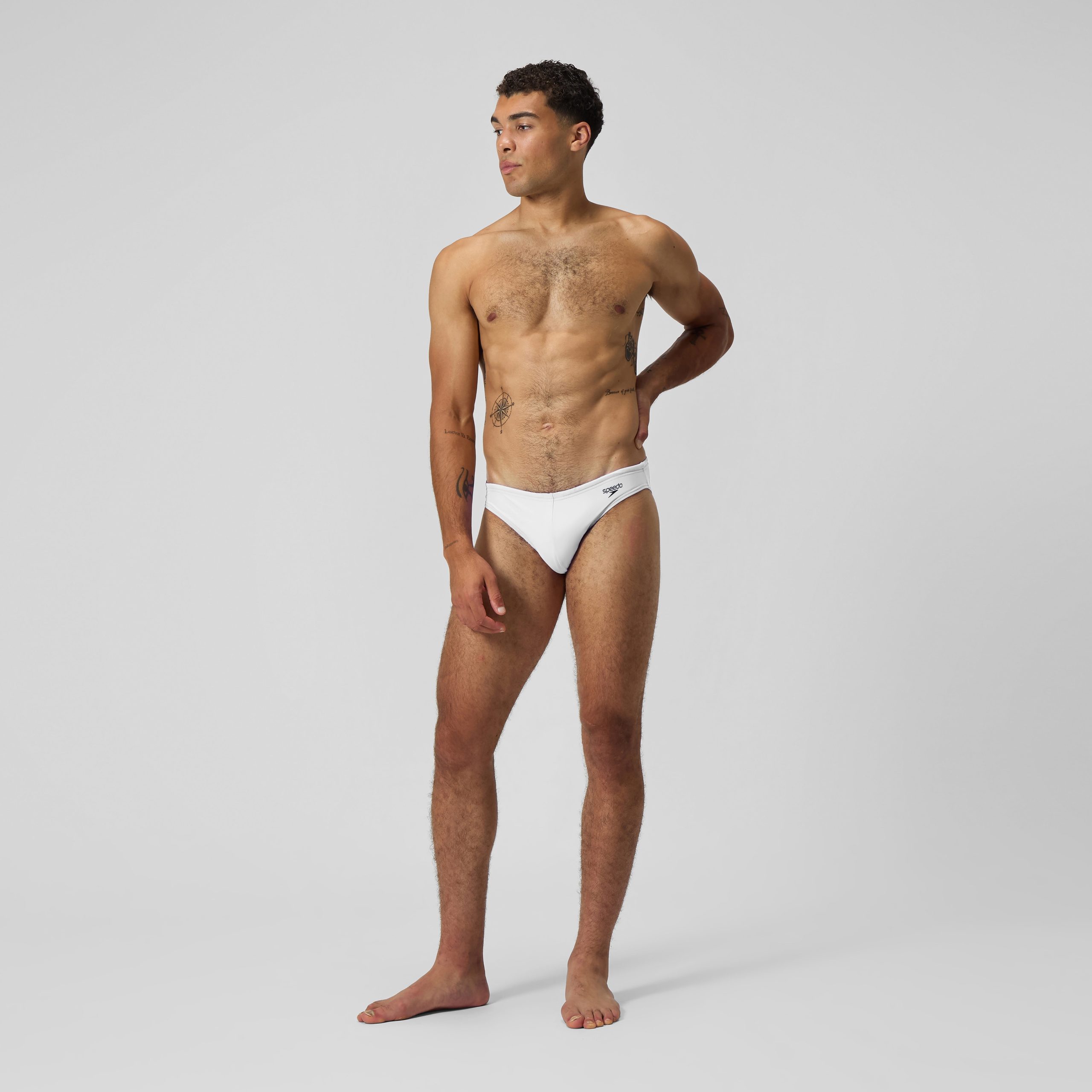 Men's Solar Brief White