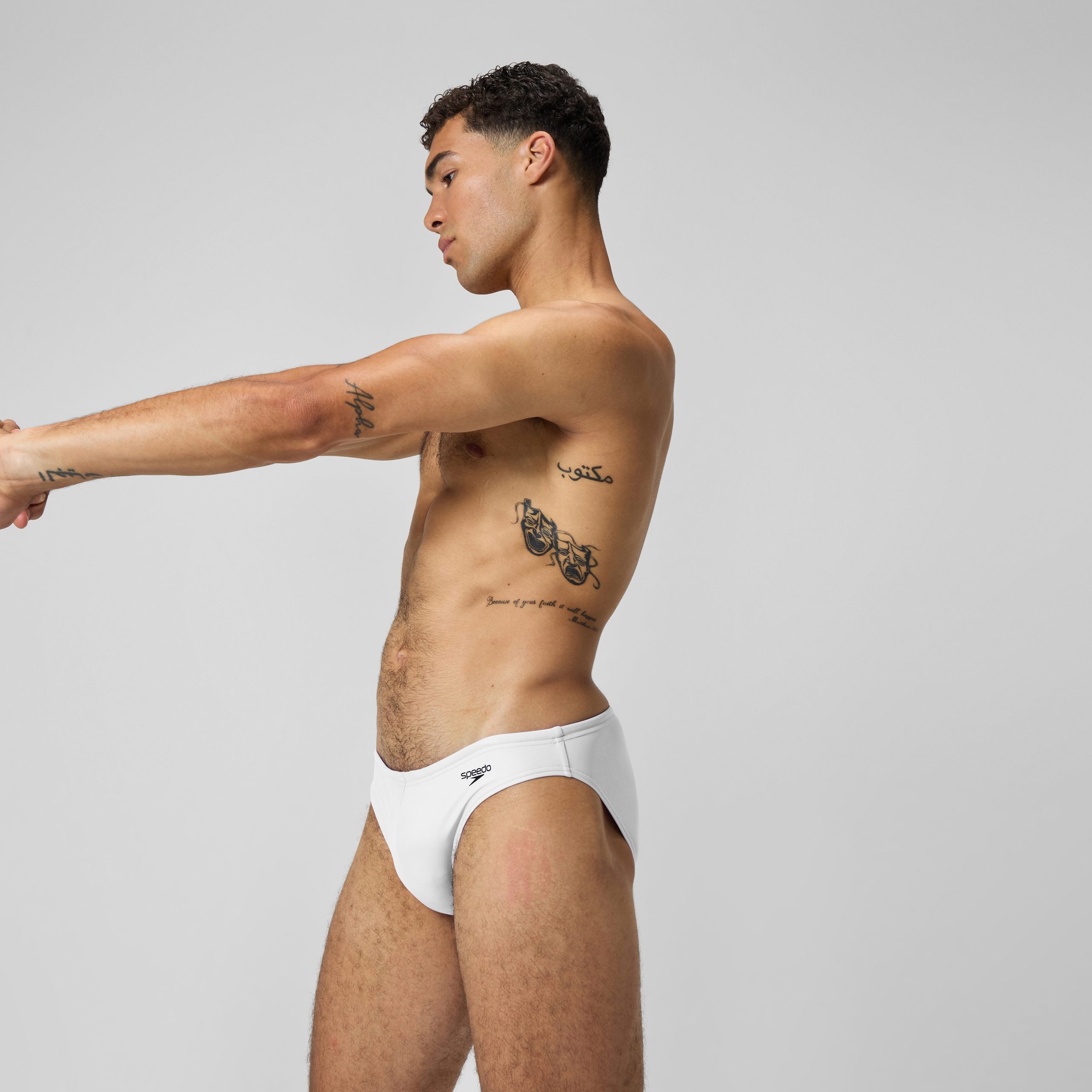 Men's Solar Brief White - Image 3