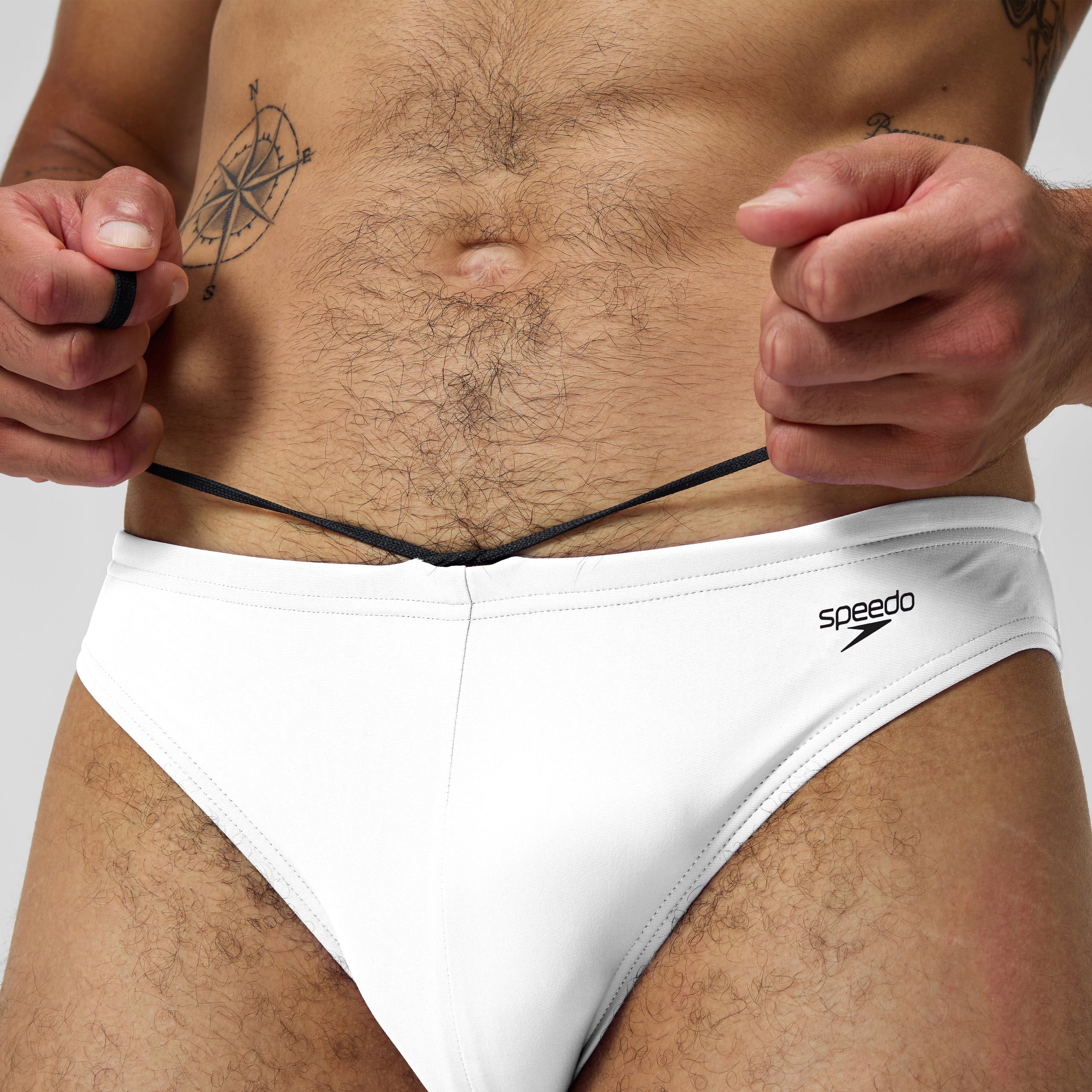 Men's Solar Brief White - Image 7
