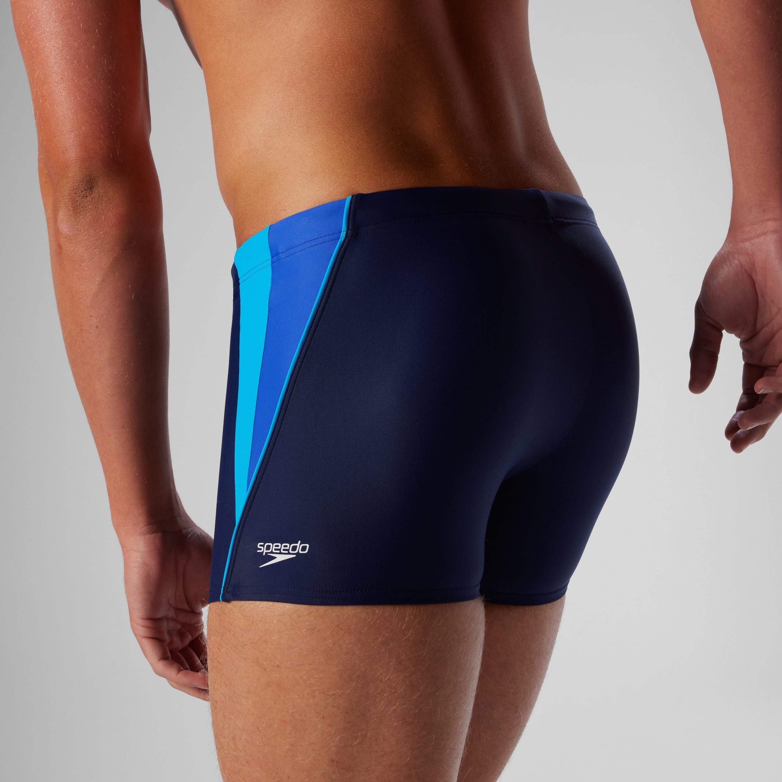 Men's Fitness Splice Square Leg Navy - Image 6