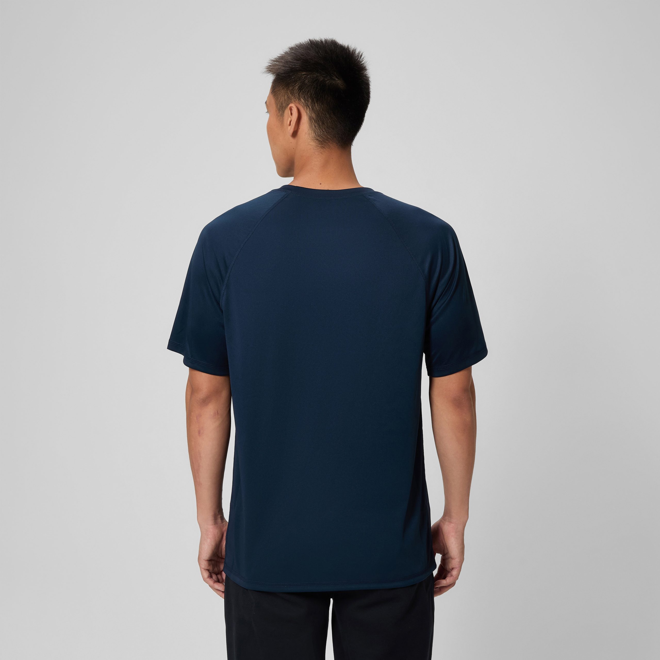 Men's Easy Short Sleeve Rashguard Navy - Image 3