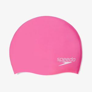 Junior Solid Silicone Cap Pink