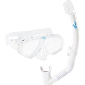 Adult Adventure Mask & Snorkel Set White