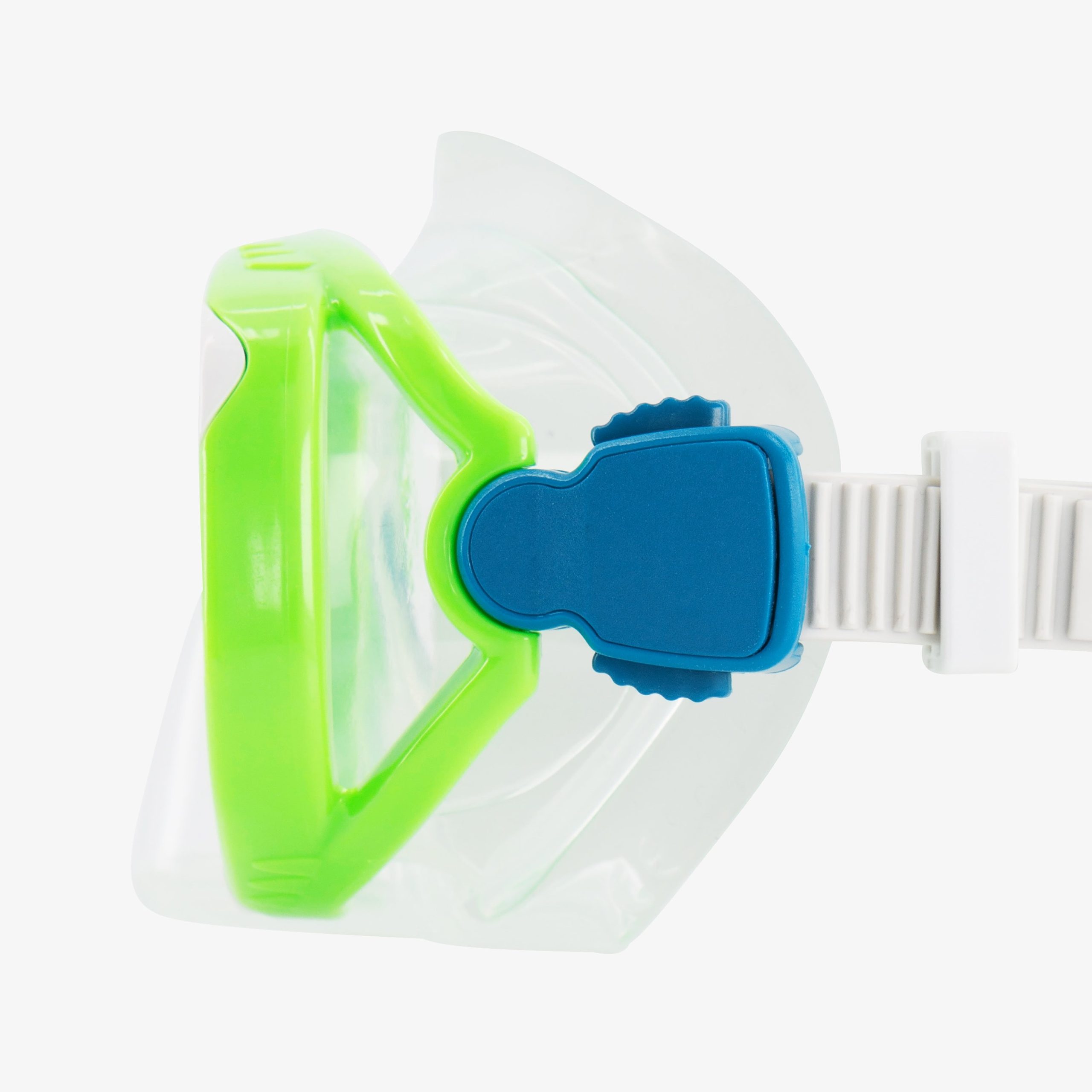 Junior Adventure Dive Mask Blue/Green - Image 3