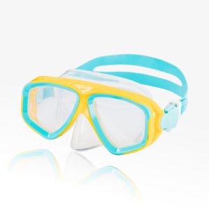 Junior Adventure Dive Mask Blue/Yellow