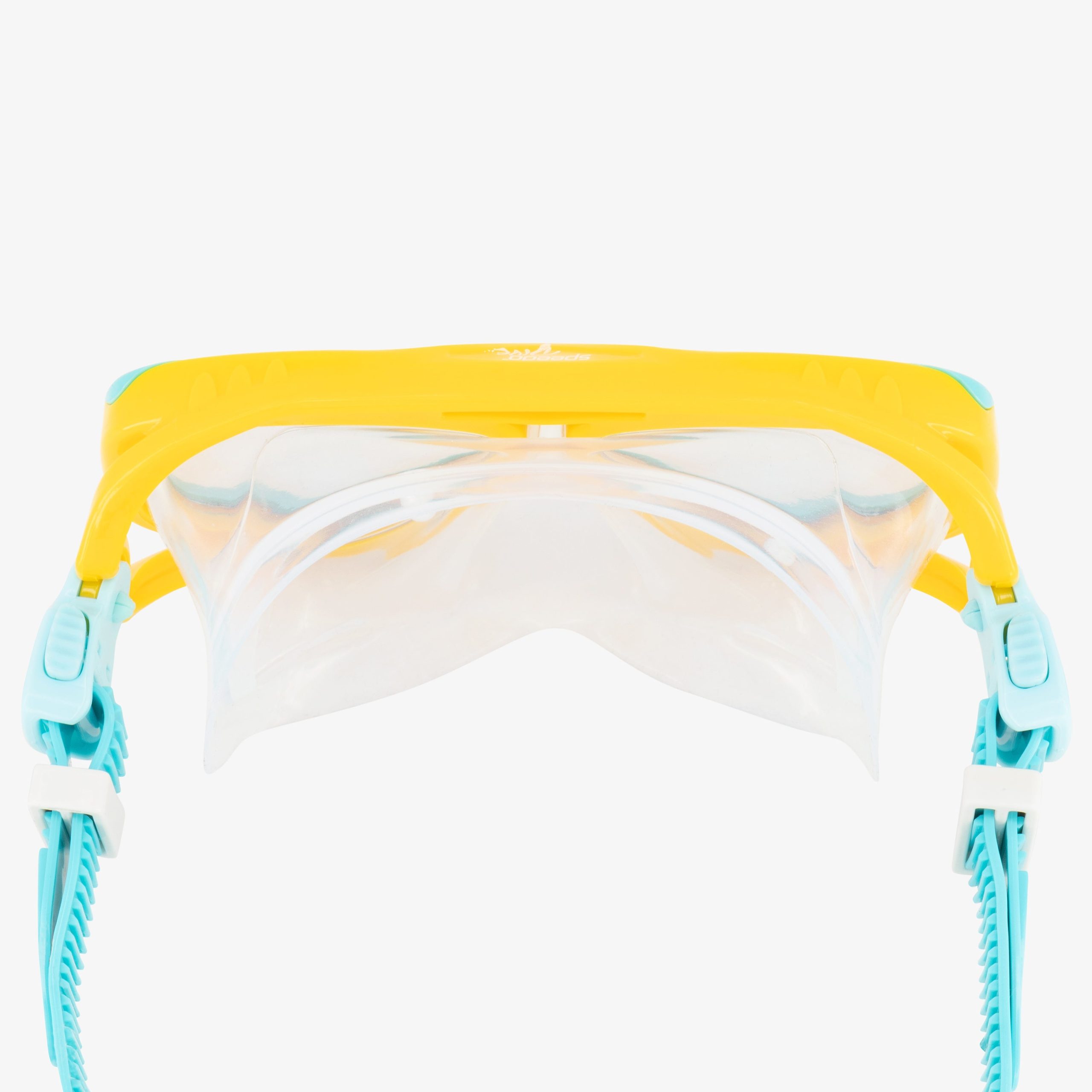 Junior Adventure Dive Mask Blue/Yellow - Image 2