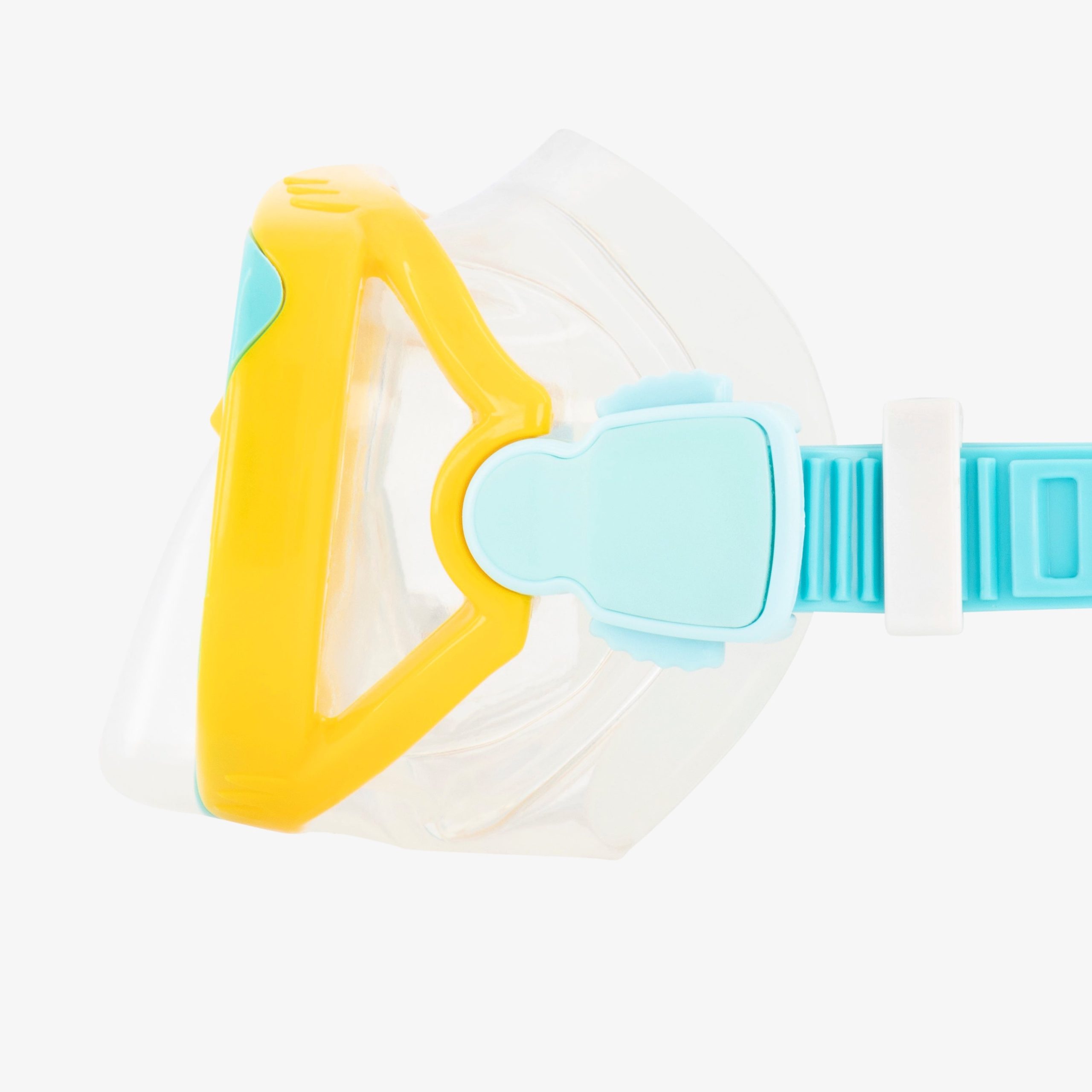 Junior Adventure Dive Mask Blue/Yellow - Image 3