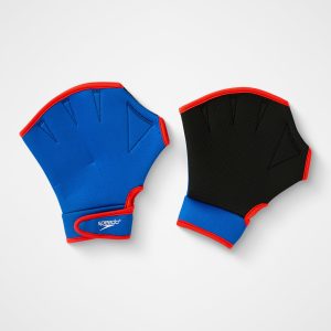 Aquatic Fitness Glove Blue/White