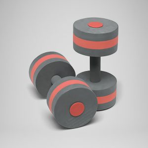 Aquatic Fitness Barbells Gray