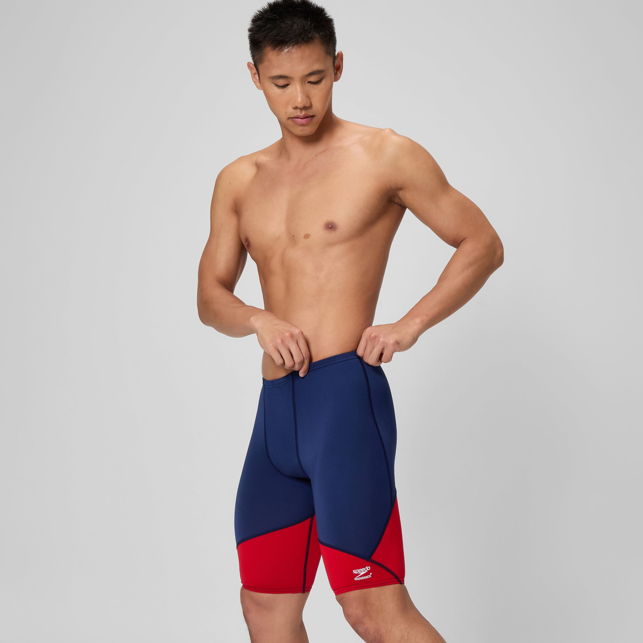 Men's Spark Splice Jammer Red/Navy - Image 2