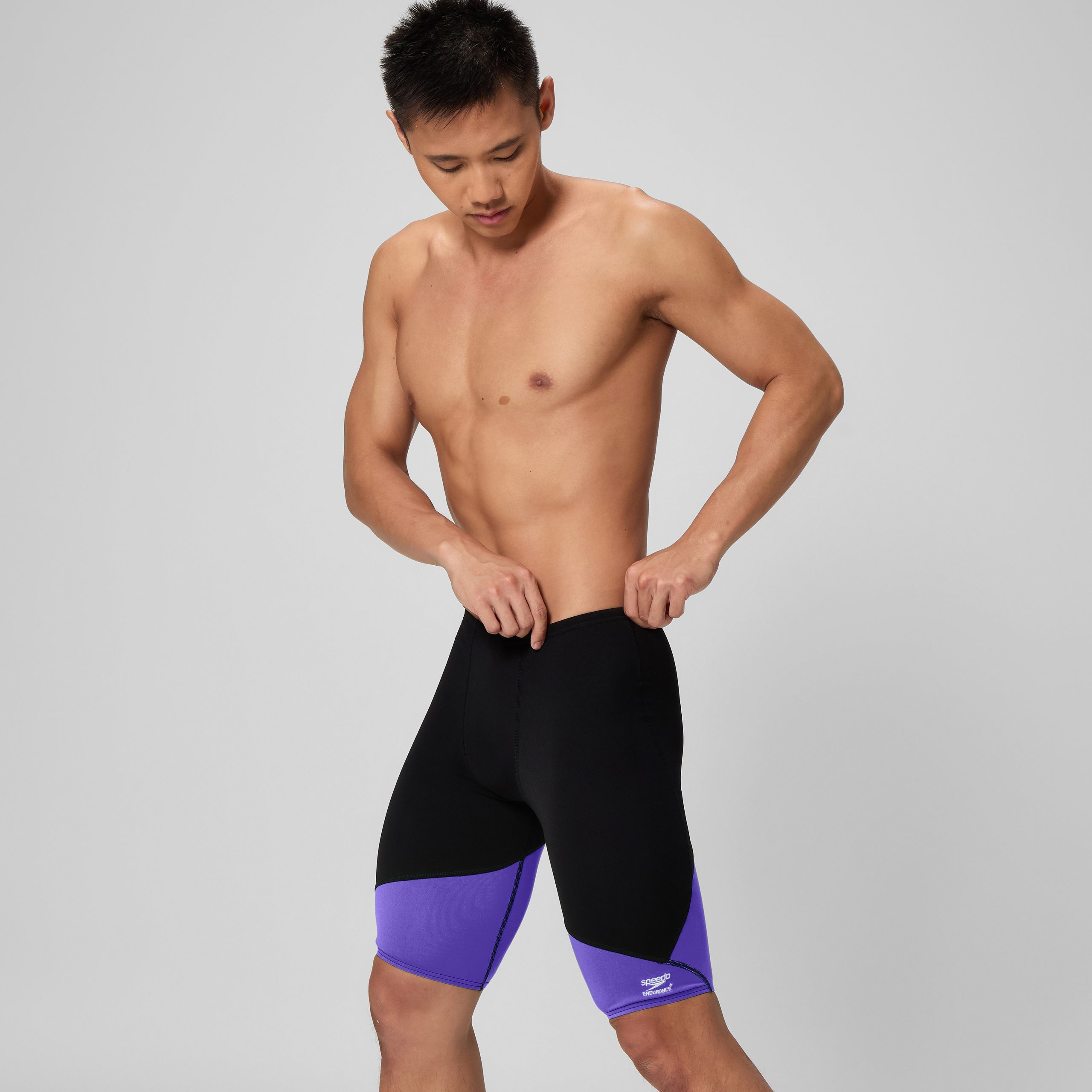 Men's Spark Splice Jammer Black/Purple - Image 2