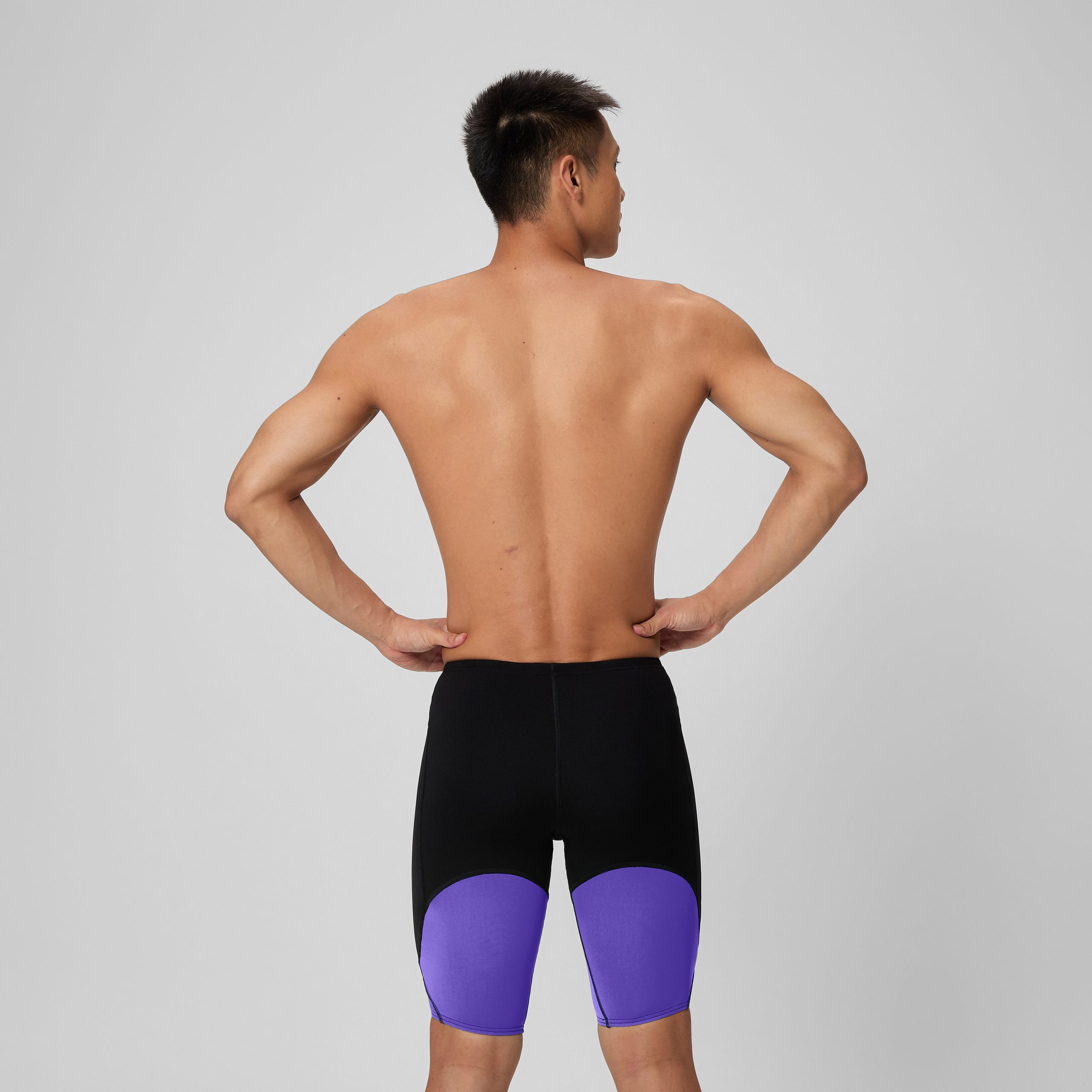 Men's Spark Splice Jammer Black/Purple - Image 3